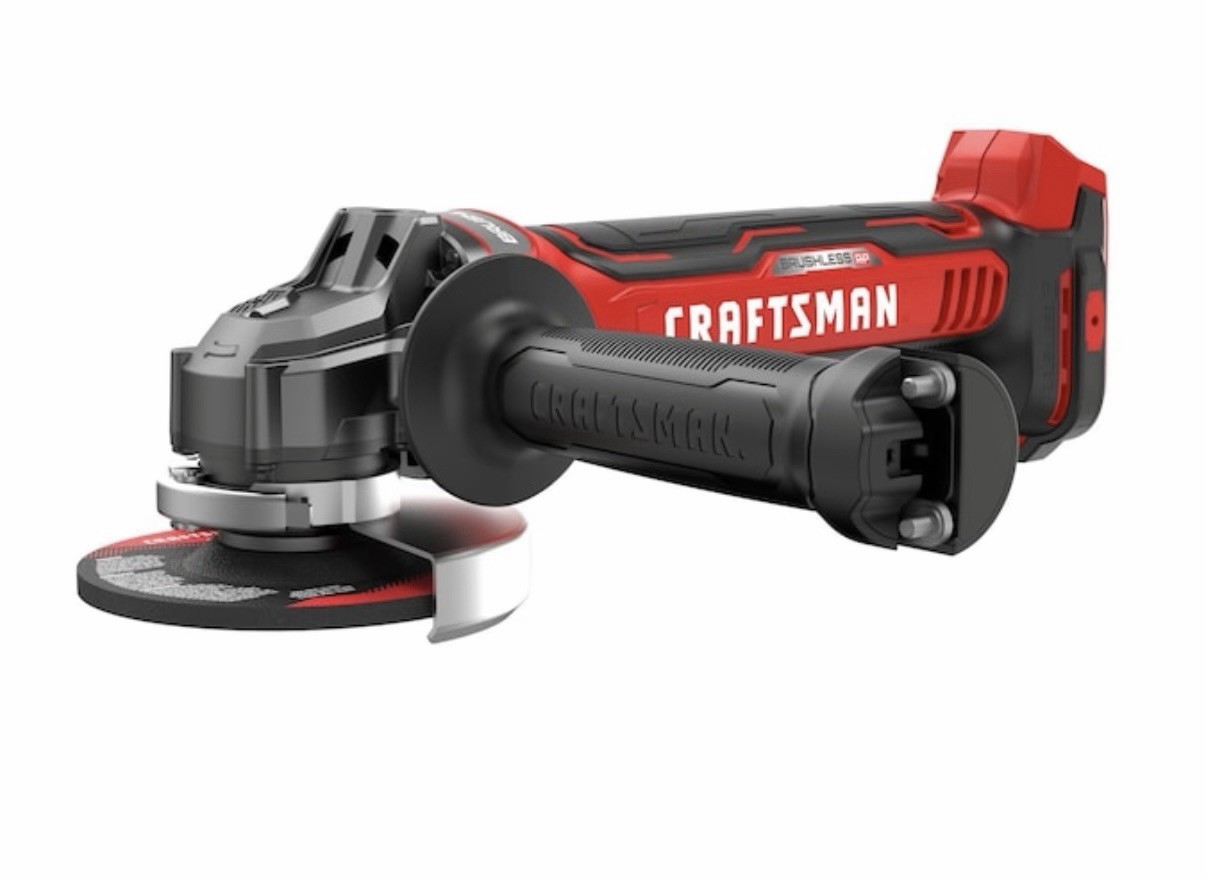 New CRAFTSMAN V20 Brushless RP 4-1/2” Cordless Angle Grinder CMCG451B NEW