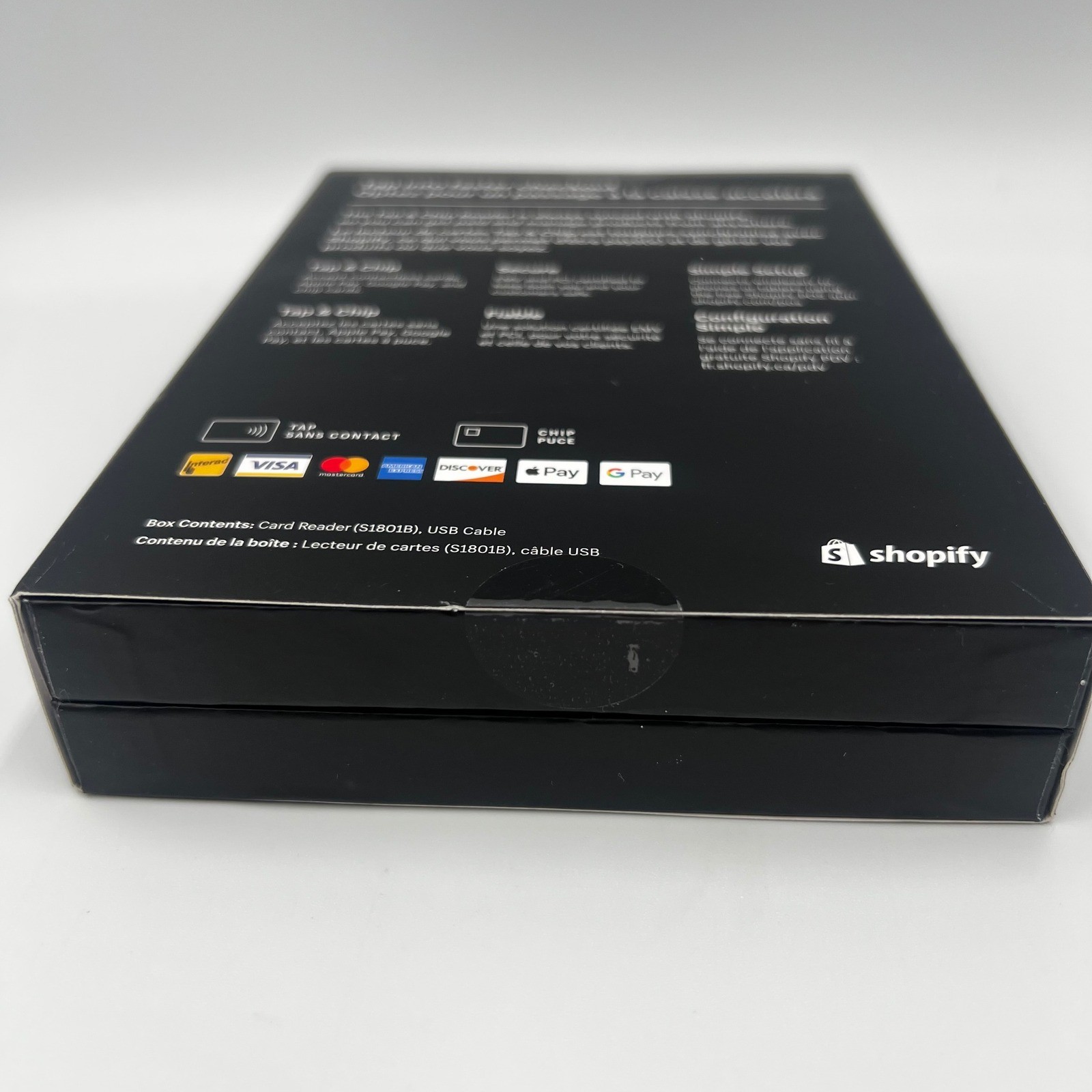 Shopify Tap & Chip Card Reader S1801B POS Payments Reader New Sealed