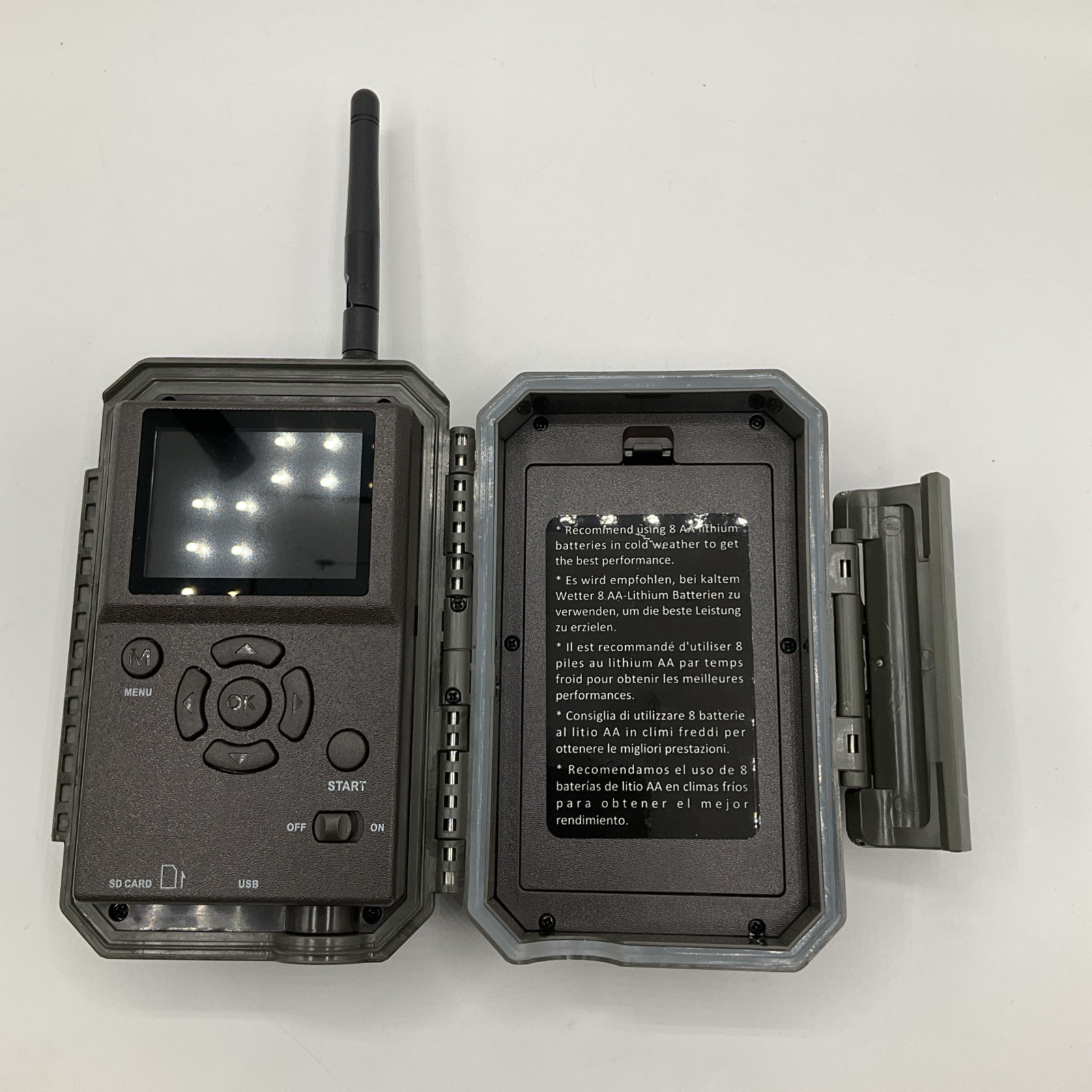 Trail Camera Camo Wifi Bluetooth Night Vision Time Lapse