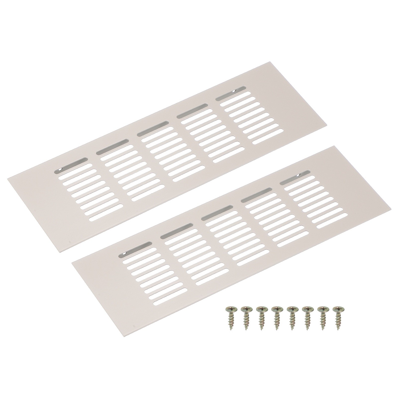 Rectangular ventilation grille for Alfa (250x80mm, grey, 2pcs)