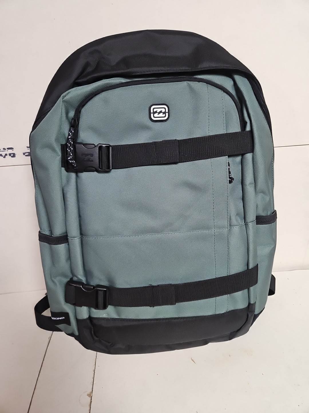Billabong Backpack Chief Comm Green & Black NWT,  MSRP $60