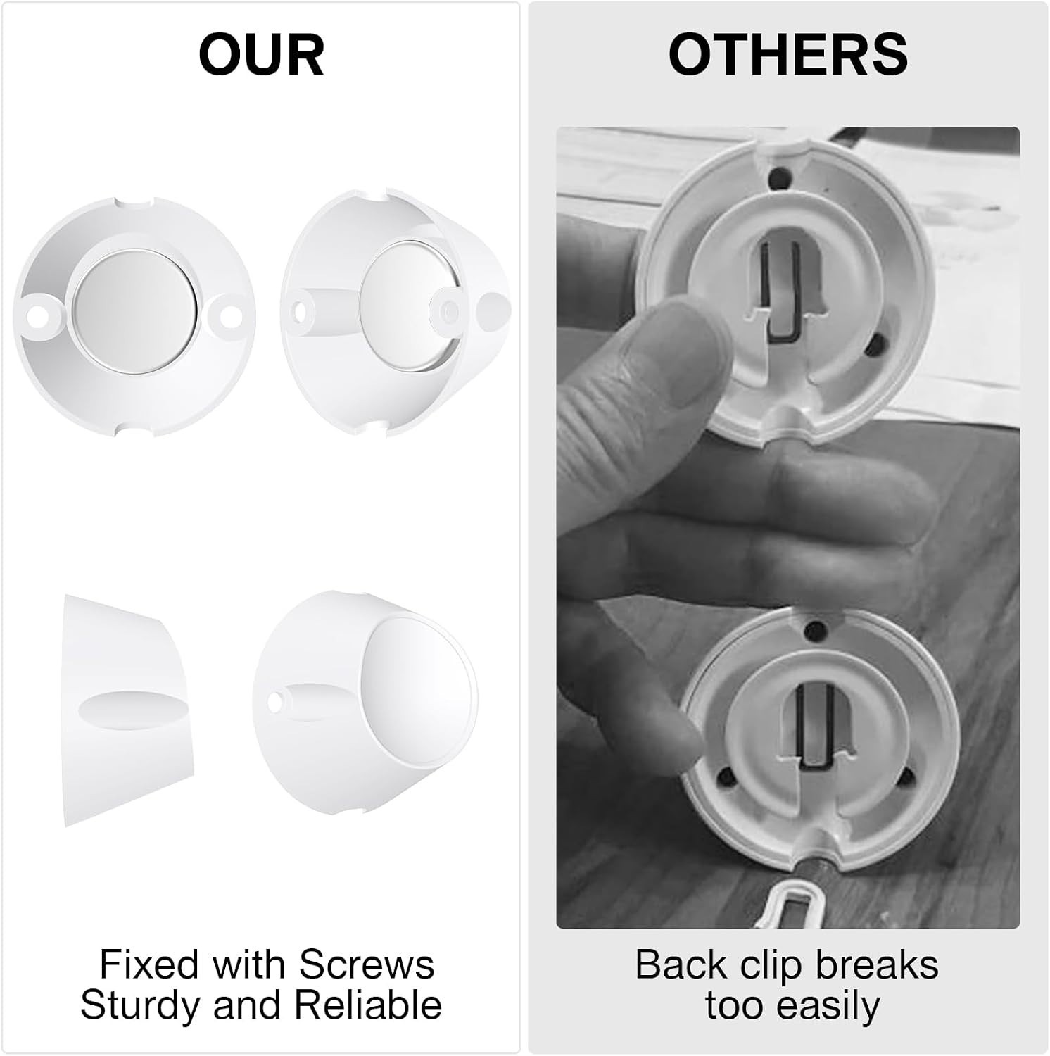 360° Magnetic Mount for Arlo Cameras - Quick Installation, Versatile Use