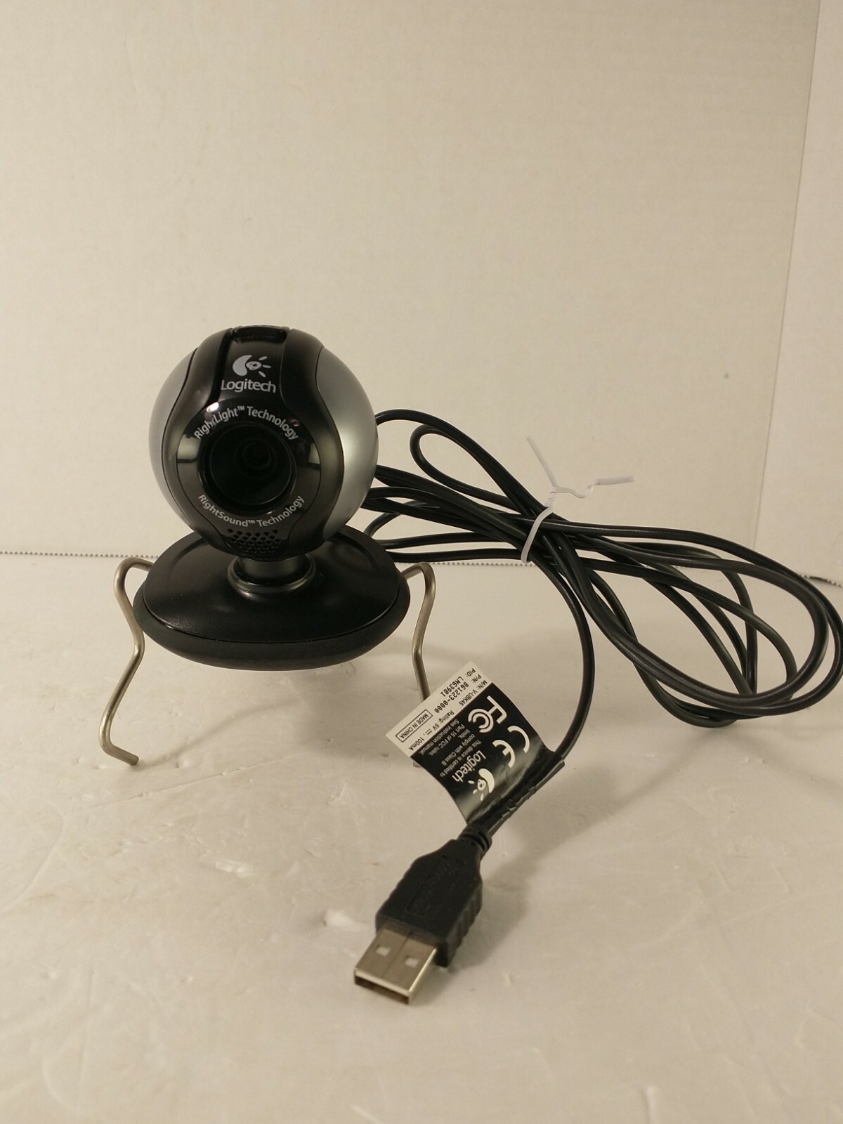 Logitech USB computer camera model V-UBK45 Webcam for PC