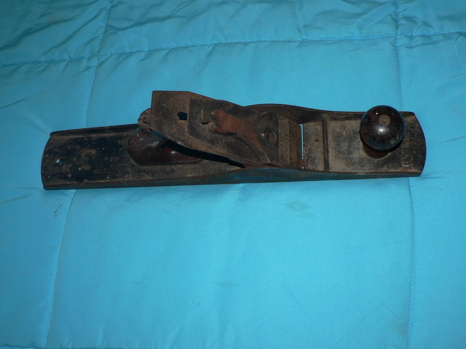 Vintage Tool Wood Plane Made in USA Wards Master # 6 Bench 18"