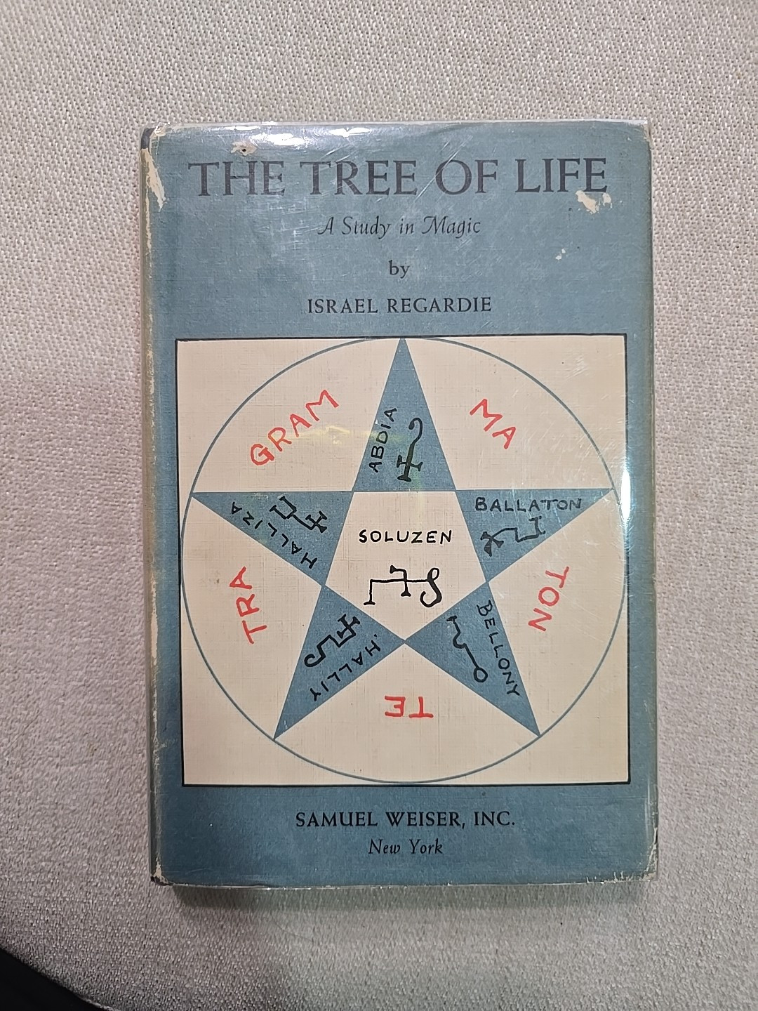 The Tree of Life: A Study In Magic By Israel Regardie 1971 Hardcover