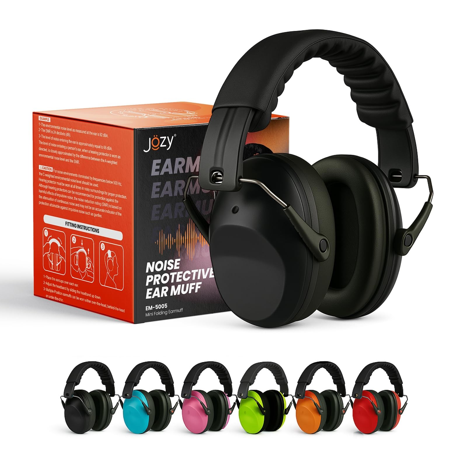 Noise Canceling Headphones for Kids, SNR 26Db Ear Protection for Autism, Sound P