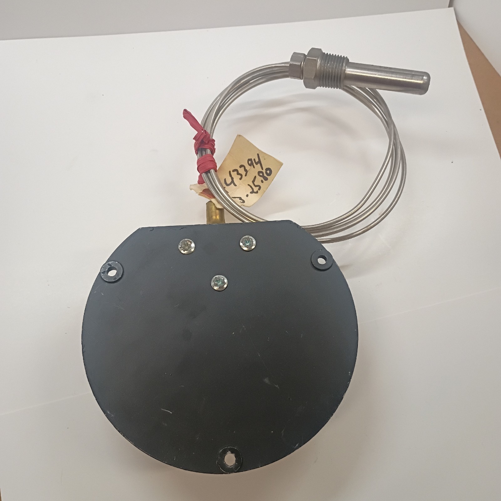 Trerice Dial Thermometer With Temprature Sensor And Capillary Tube. NOS.