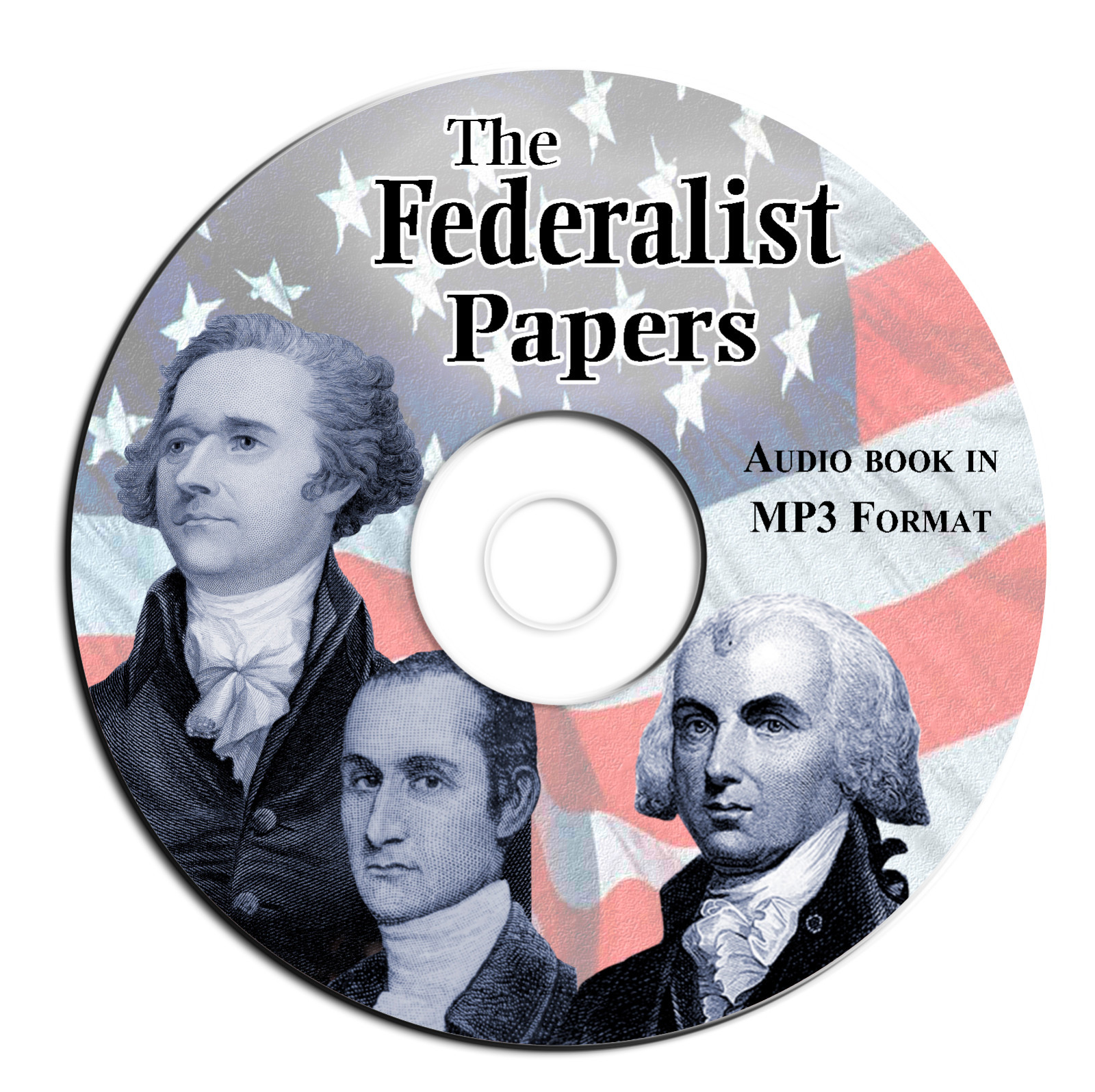 Federalist Papers-US History-Constitution-Patriot-Government-MP3 Audio book CD--