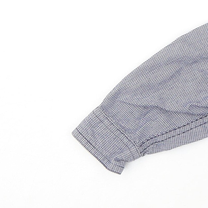 m Boys Blue 100% Cotton Basic Button-Up Size 6-9 Months Collared