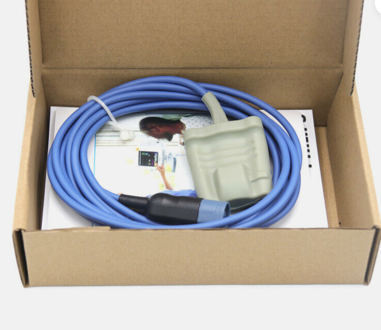 M1191BL New Label Adult Soft SpO2 Sensor Original - Same Day Shipping