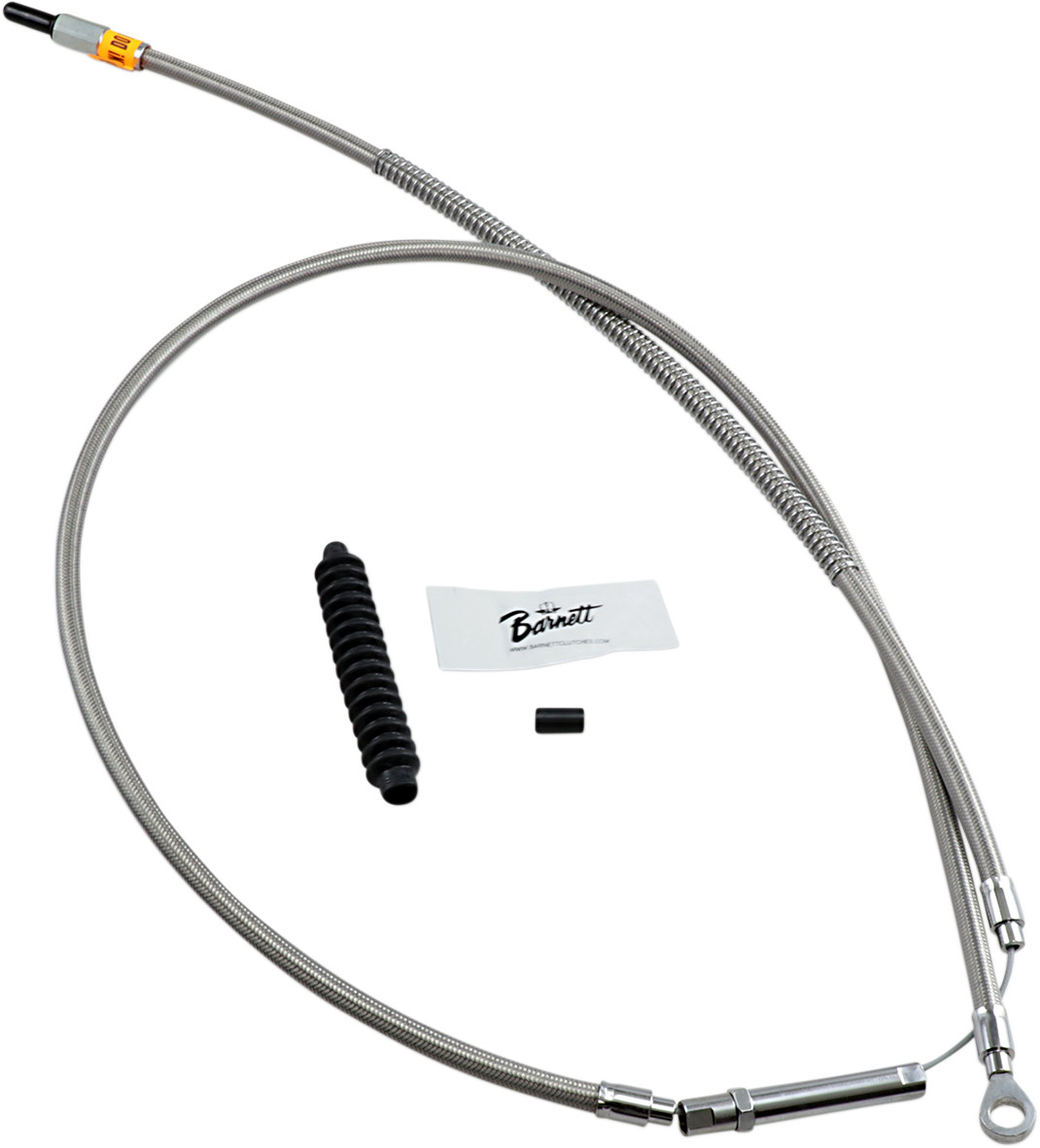 BARNETT - High-Efficiency Stainless Clutch Cable +6" for Harley | 102301000000