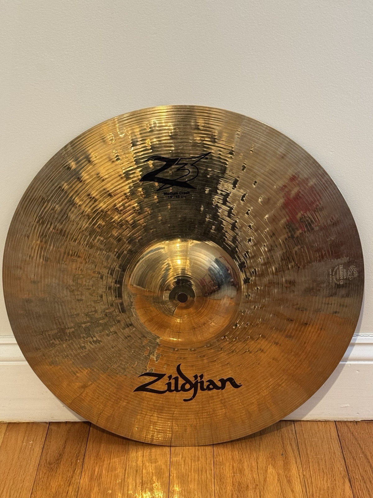 Tommy Lee Personally Owned & Used Zildjian Z3 18” Med Crash Cymbal Mötley Crüe