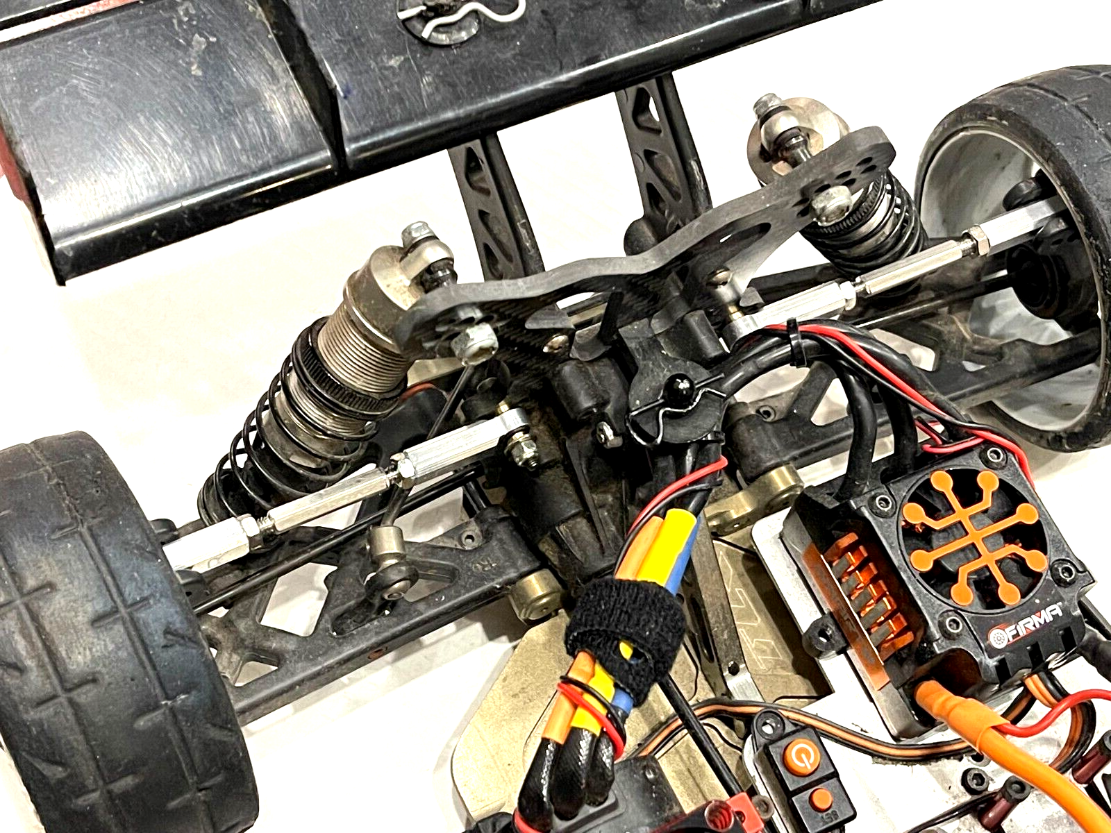 6pcs Aluminum Steering & Suspension Link Set for Losi 8ight Buggy 3.0/4.0