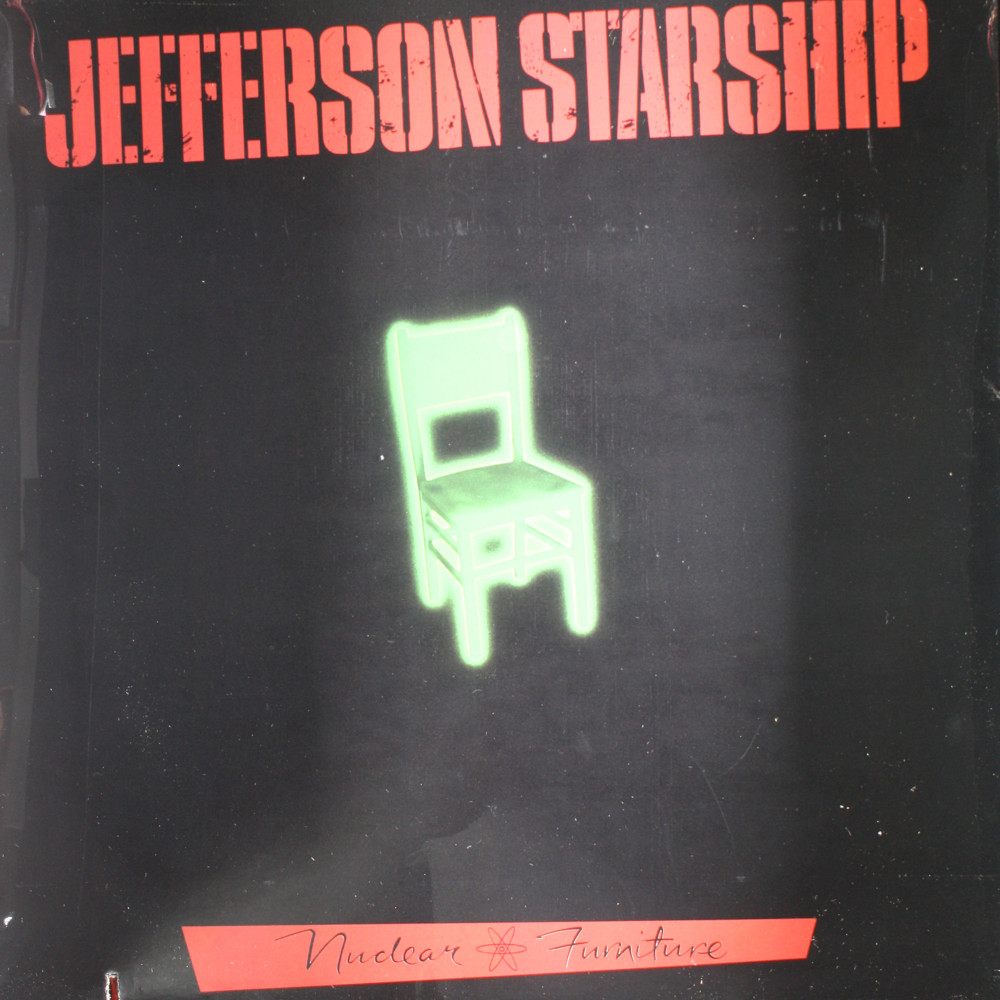 JEFFERSON STARSHIP Nuclear Furniture - NEW SEALED 1984 LP Record Airplane 4921