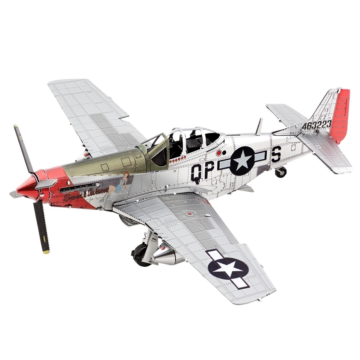Fascinations Metal Earth P-51D Mustang Sweet Arlene 3D Steel Model Kit MMS180