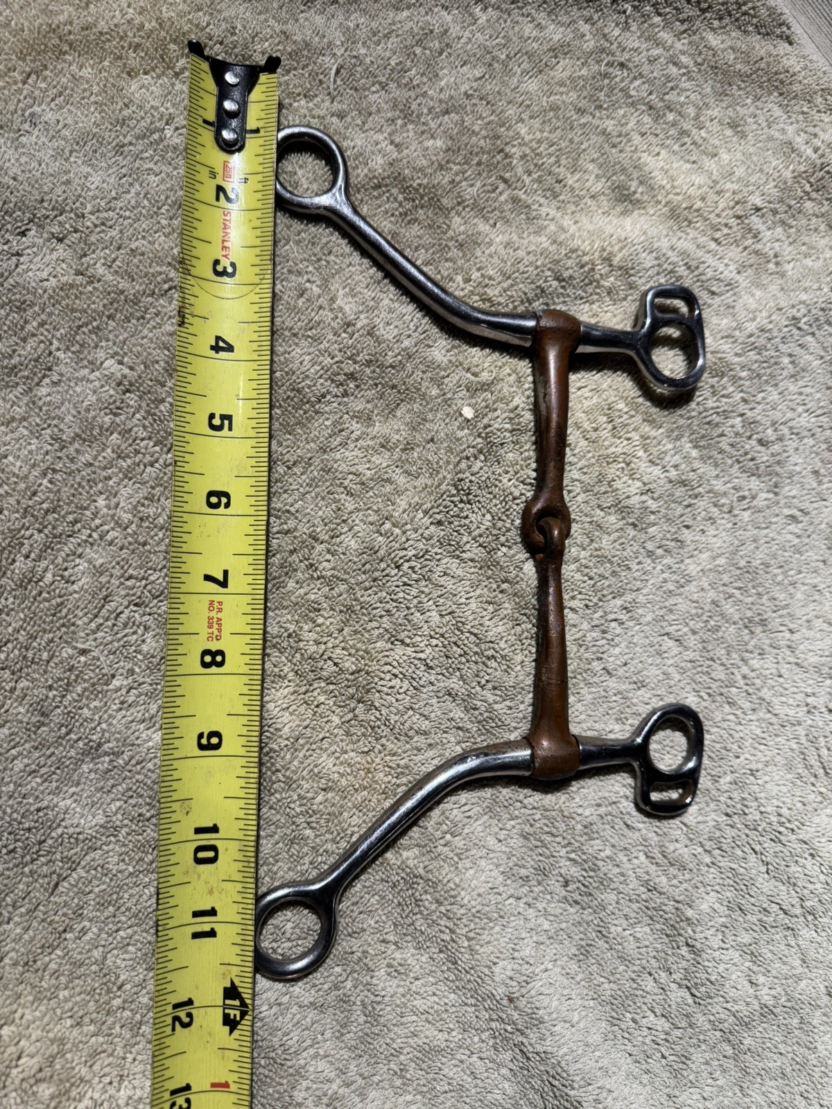 Copper Mouth Tom Thumb Snaffle Bit for Training and Encourages Softness