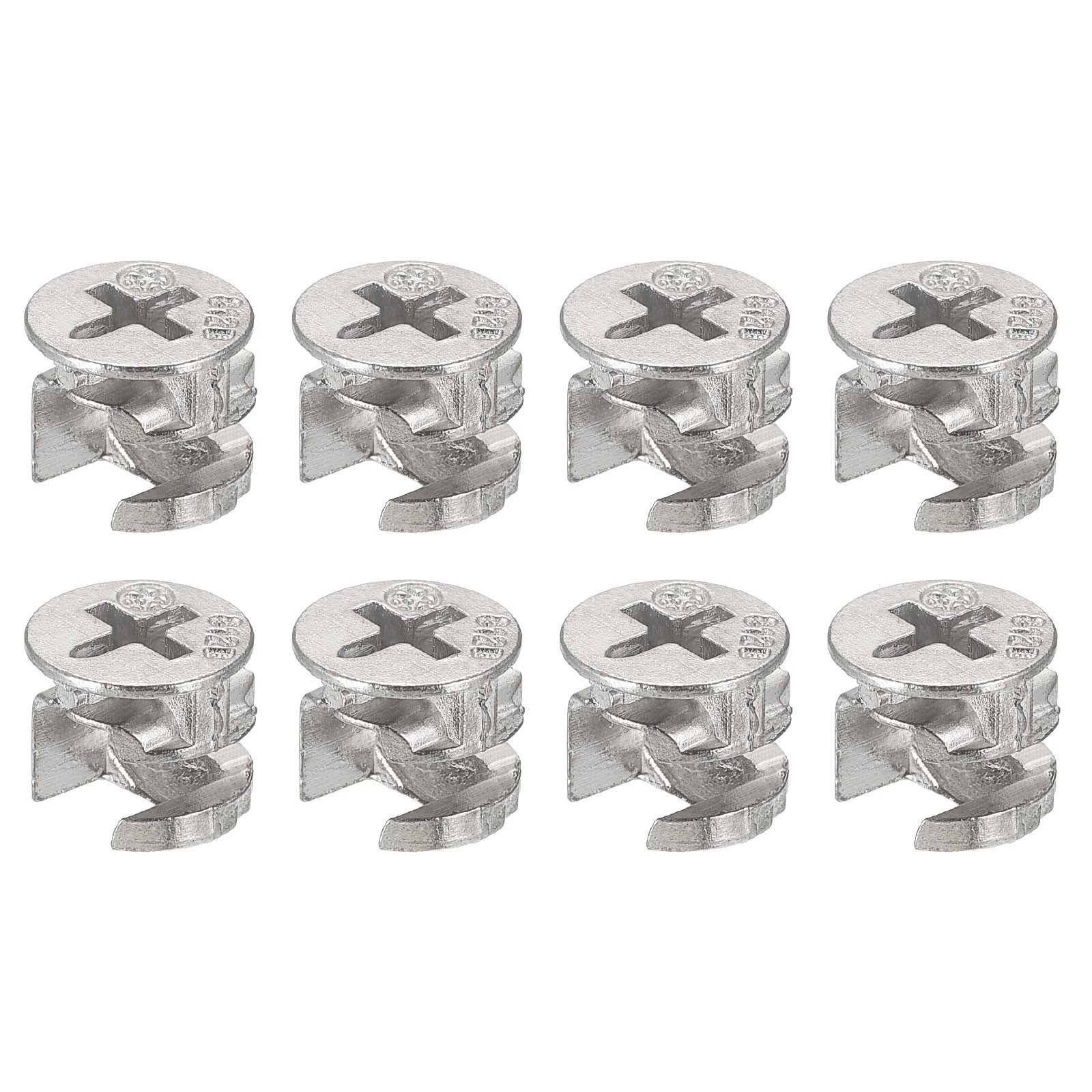 Cam Lock Nut for Furniture, 8pcs 11.8x9.9mm Furniture Connecting Cam Fittings