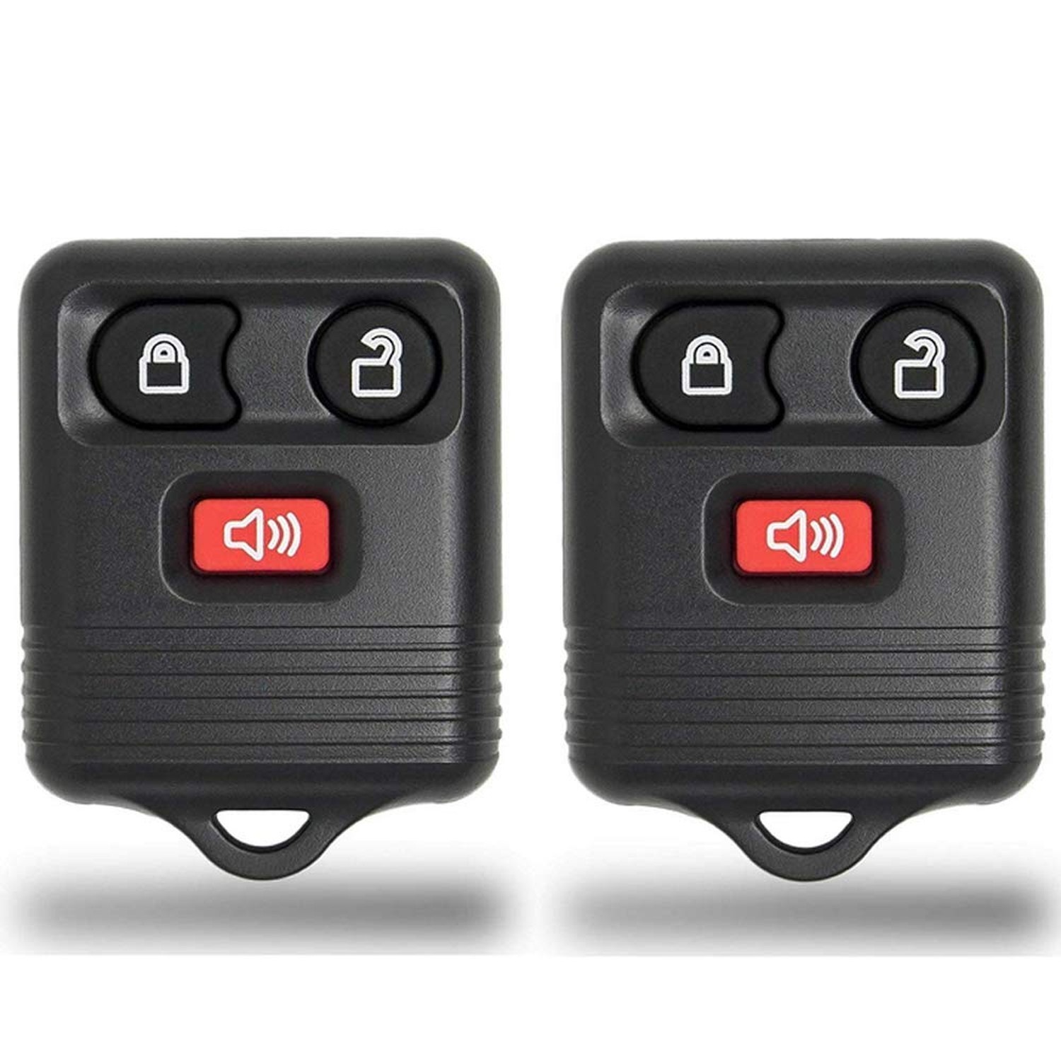 2X New Keyless Entry 3 Button Remote Car Key Fob for Explorer F150 Escape Edg...