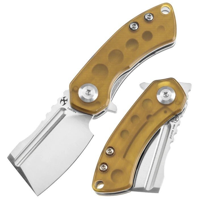 Kansept Knives Mini Korvid Pocket Folder S35VN Steel Blade Ultem Handle K3030P1