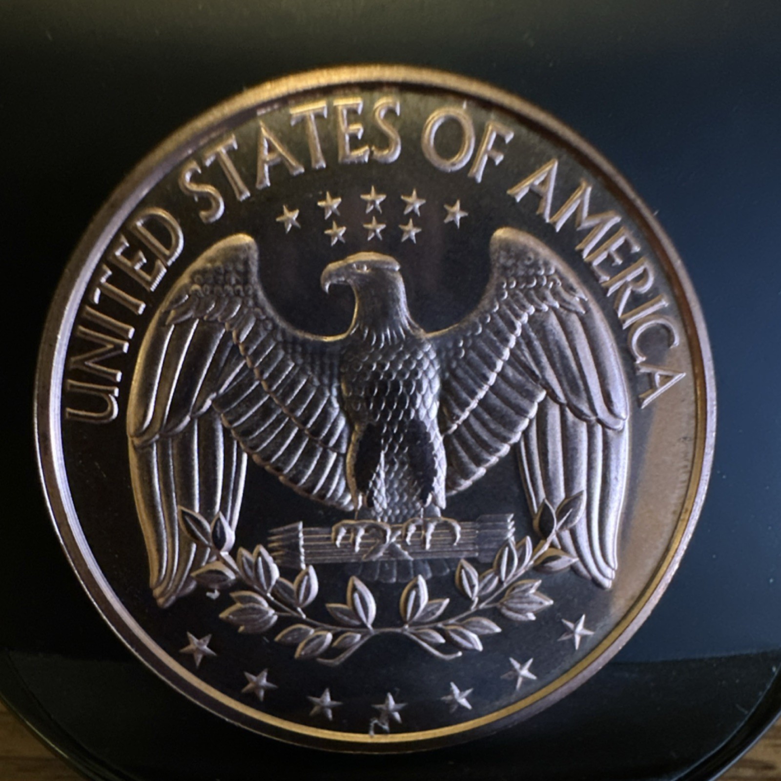 1 oz .999 Fine Copper United States Eagle Design Round Uncertified