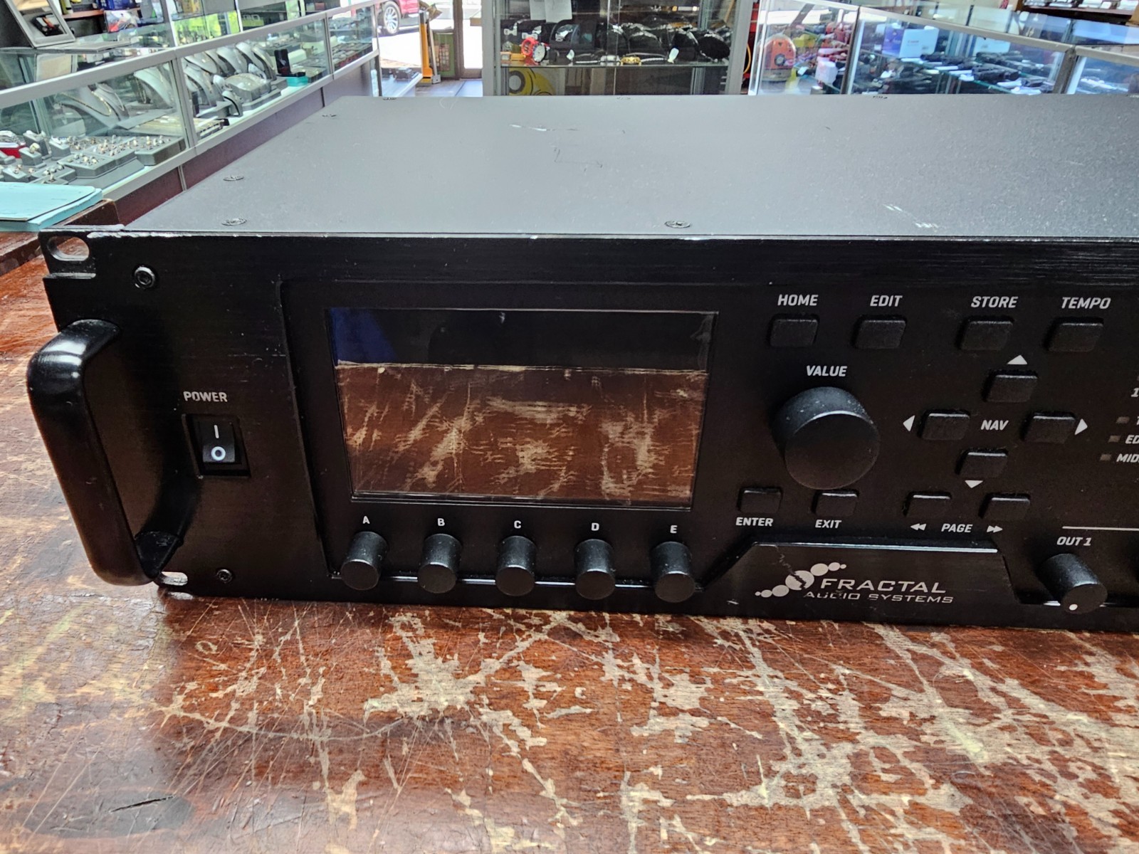Fractal Axe FX III Preamp/FX Processor 1st Generation W/ Power Cable