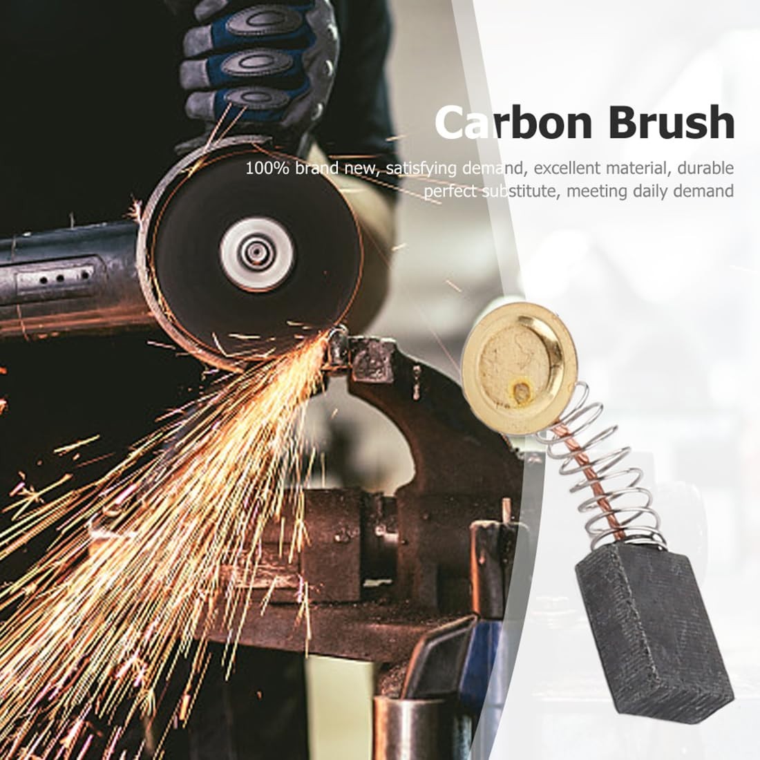 Quality 40Pcs Carbon Brushes - 10 Sizes for Reliable Power Tool Maintenance