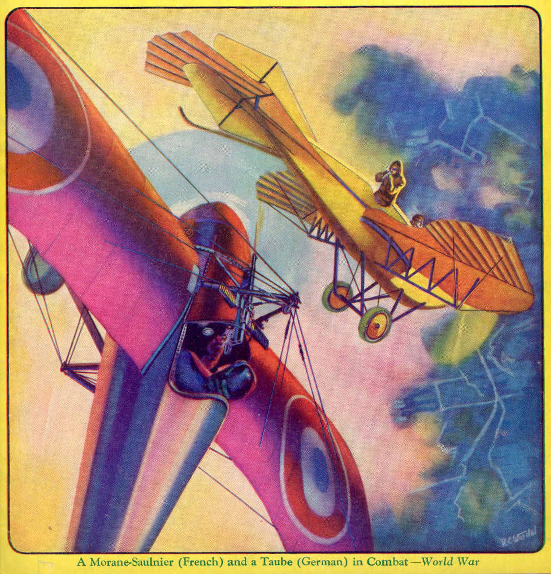 MORANE SAULNIER PLAN CONSTRUCTION ARTICLE 1 2A UC