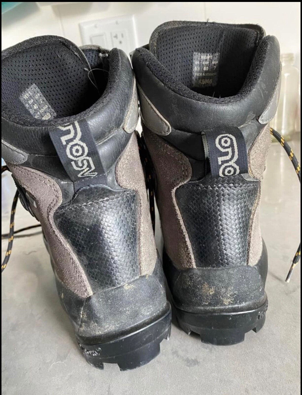 Asolos Granite GTX WM Size 8.5/Men Size 7 Mountaineering Hiking Climbing GORETEX