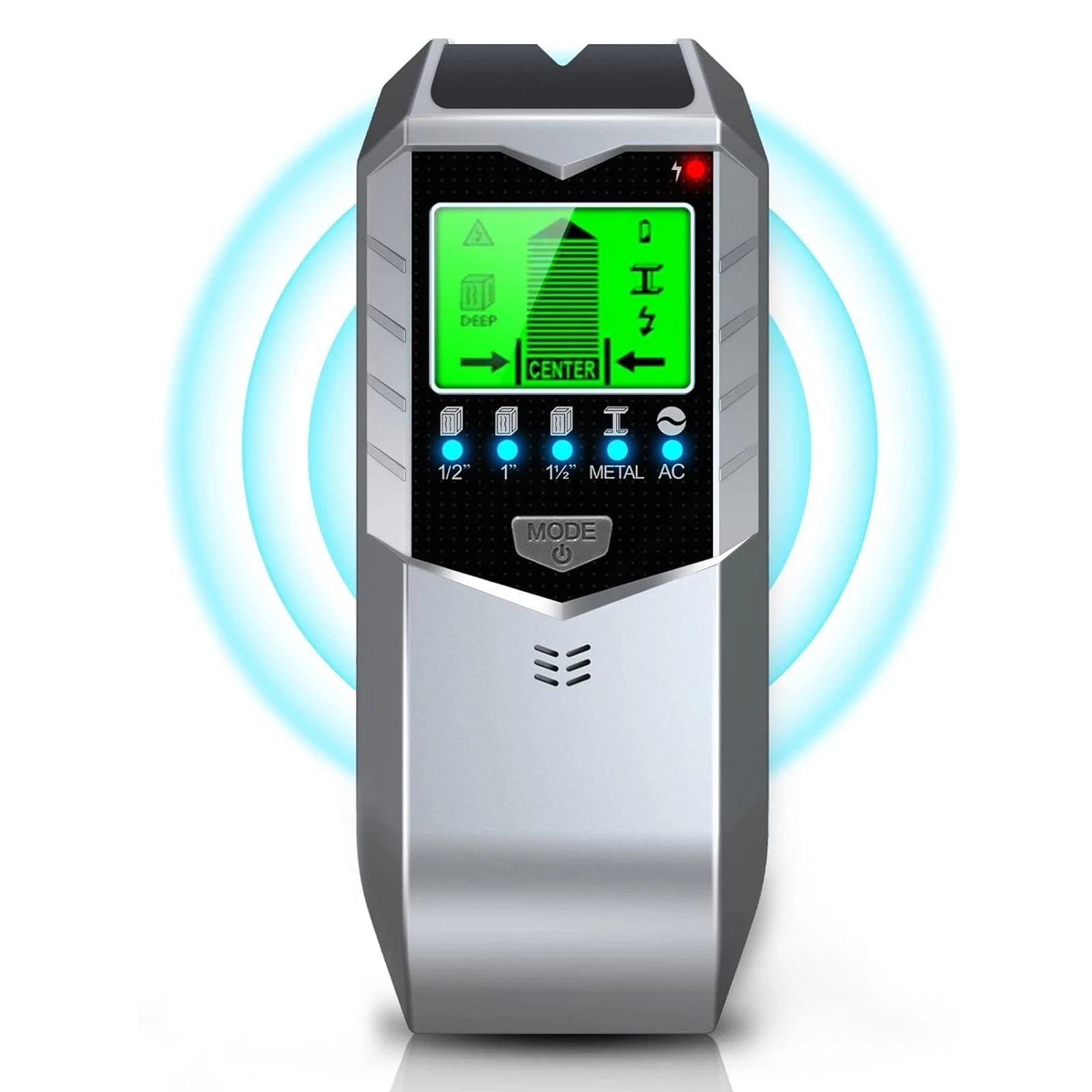 Multifunctional Wall Detector - Detects Metal, Wood, Wires for Safe Drilling