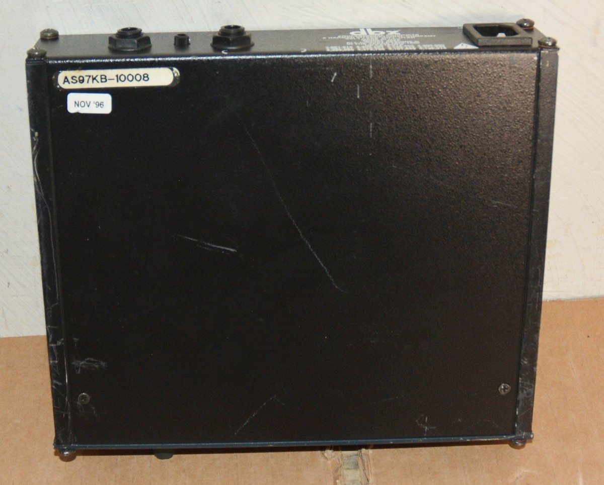 DBX 263A De-Esser Deesser De-S Studio Dynamic Audio Signal Processor 263