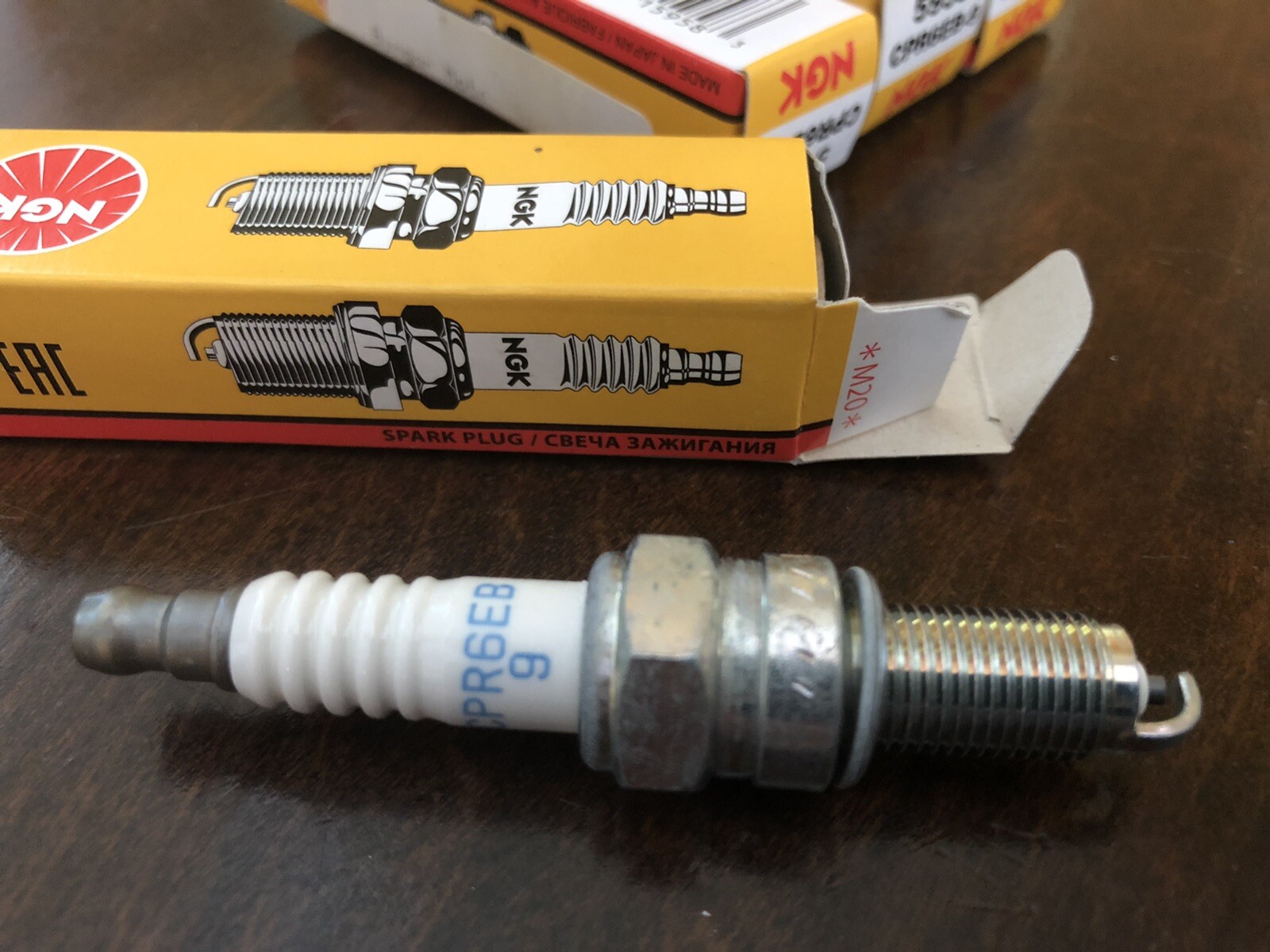 NGK 5958 CPR6EB-9 Nickel Spark Plug Quantity FIVE