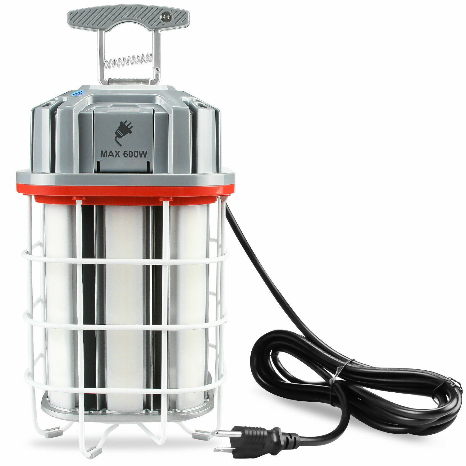 150W LED Temporary Work Light 5000K Linkable Construction Lights with 10ft Cord