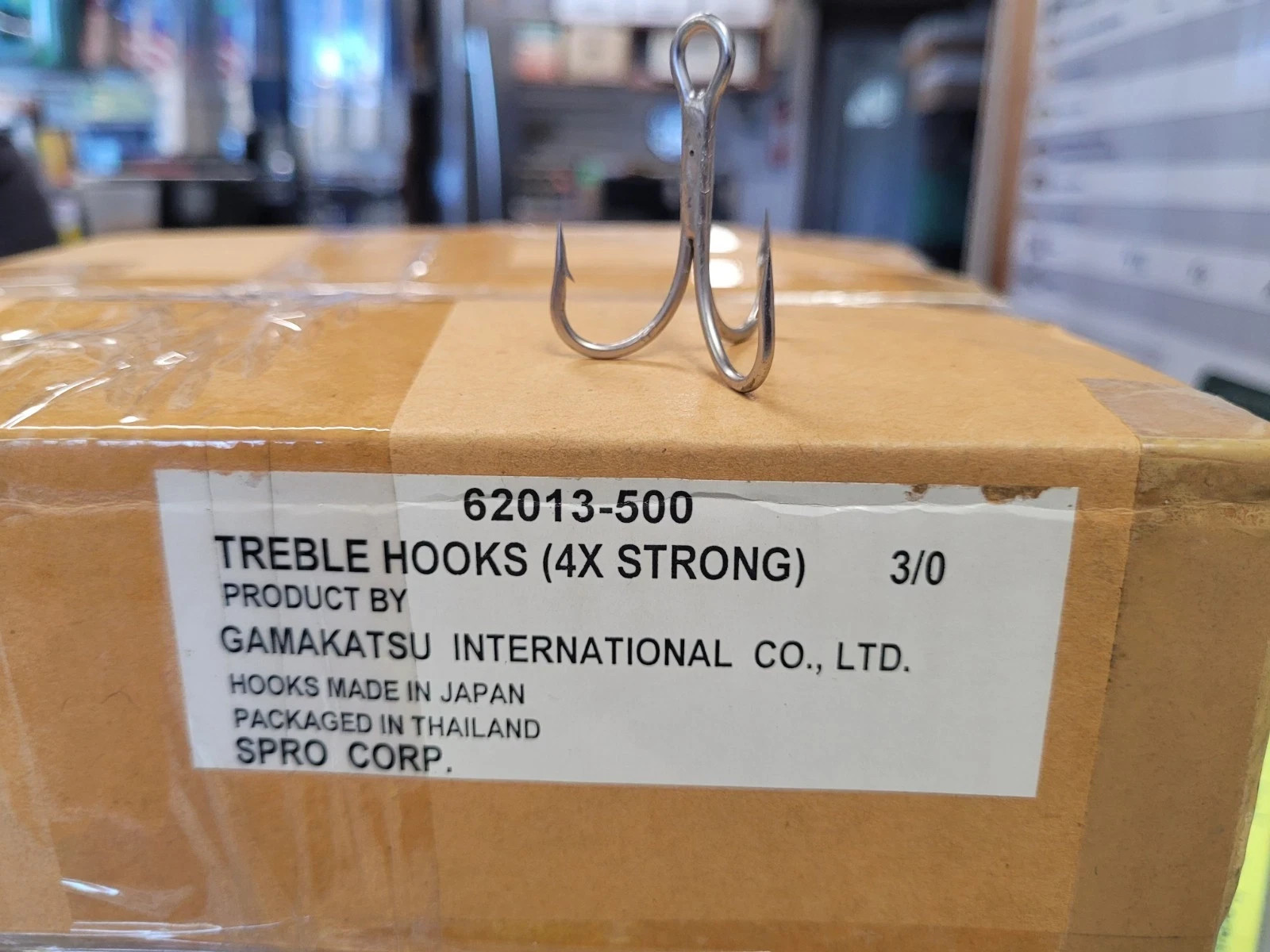 25 Gamakatsu 4X Strong Treble  Heavy Duty 3/0 TIN  Replacement Treble Hooks
