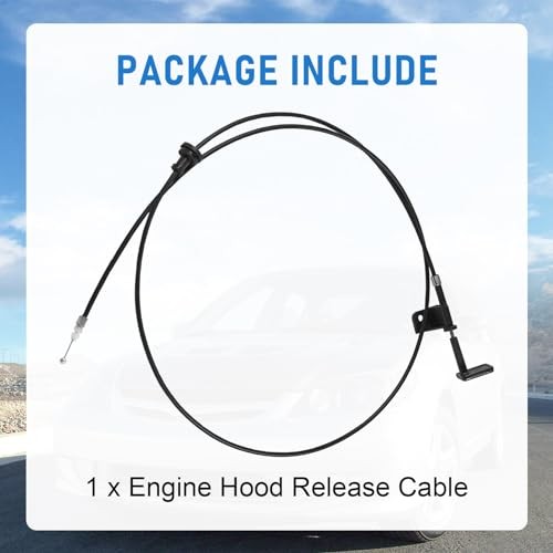 Engine Hood Release Cable Compatible with 2001 2002 2003 2004 2005 Honda Civic