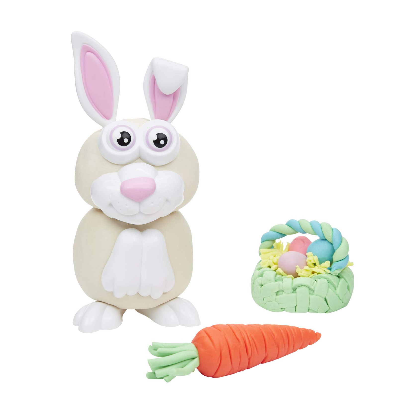 Play-Doh Easter Basket Toys 25-Piece Bundle; Make Your Own Easter Bunny Kit with