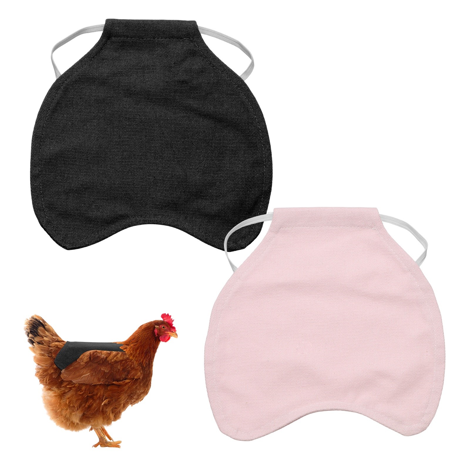 2-Pack Chicken Saddle, Chicken Apron Hens Back Protector [Mixing 2 Styles G]