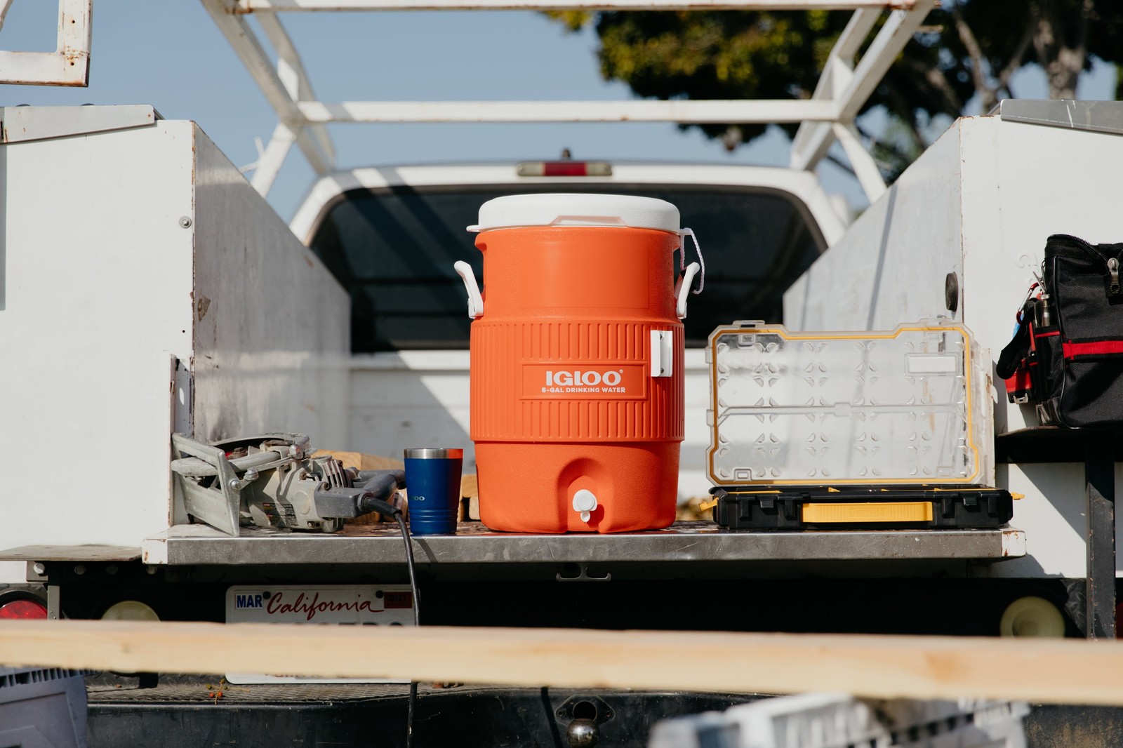 Igloo 5 Gallon Heavy-Duty Beverage Cooler, Orange