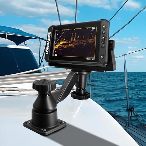 Aluminium Fish Finder Chartplotter Mount Horizontal Swing