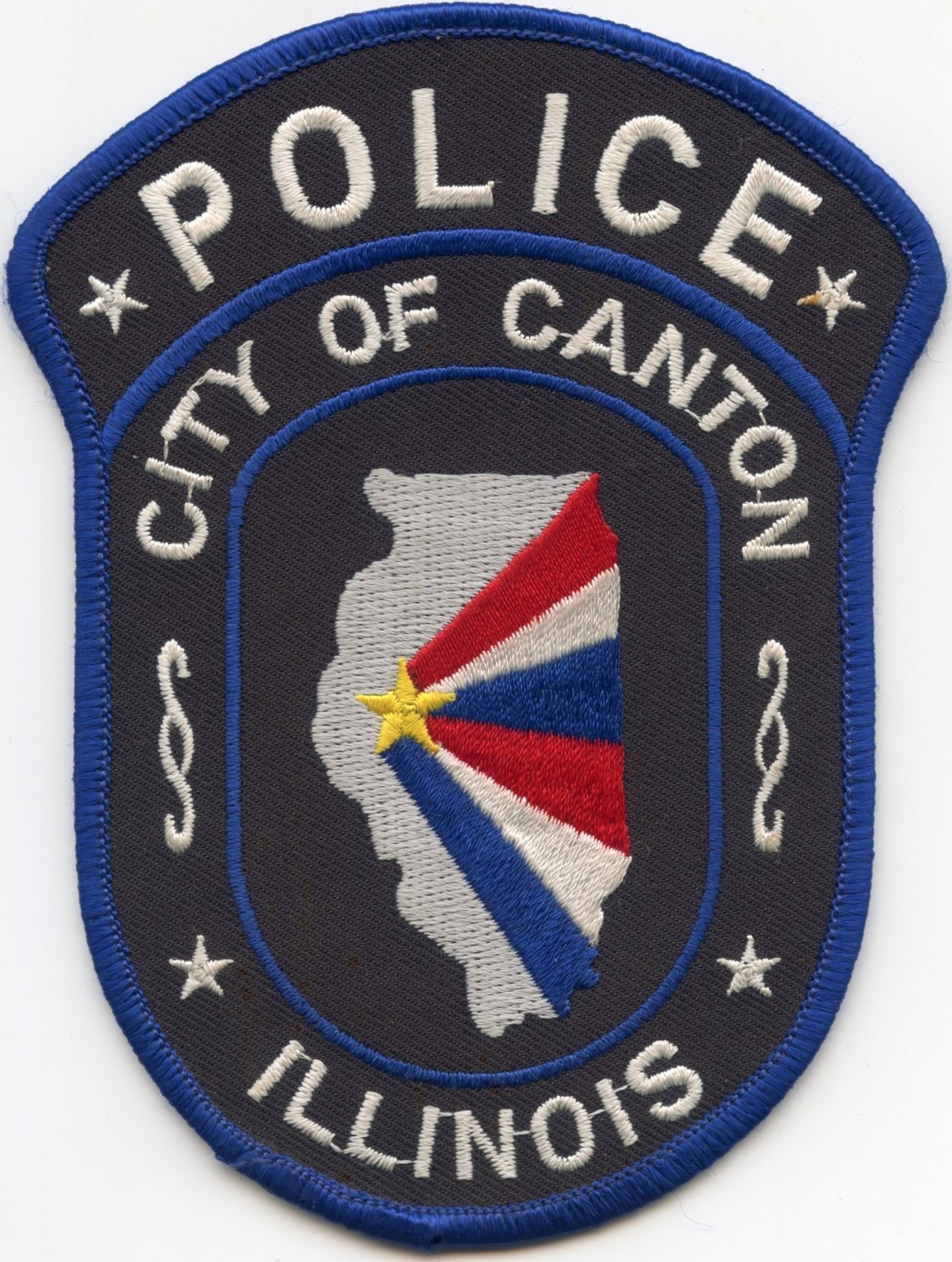 CANTON ILLINOIS POLICE PATCH