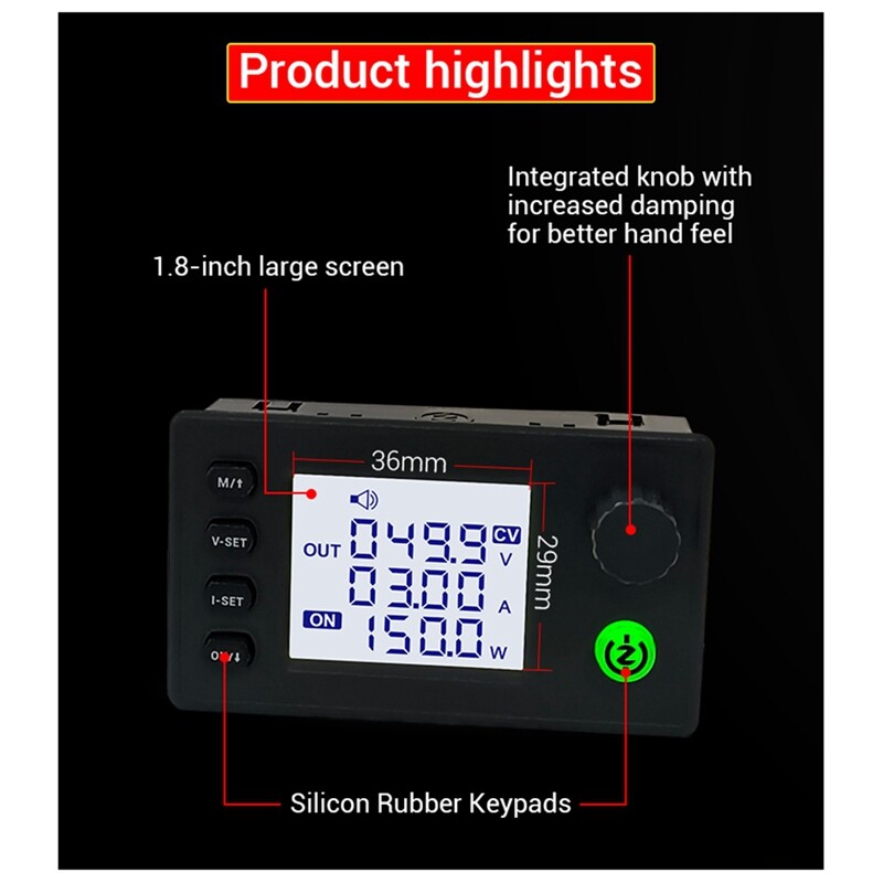 -10022 CNC Step-Down DC Adjustable Controlled Power Supply, Constants8401-