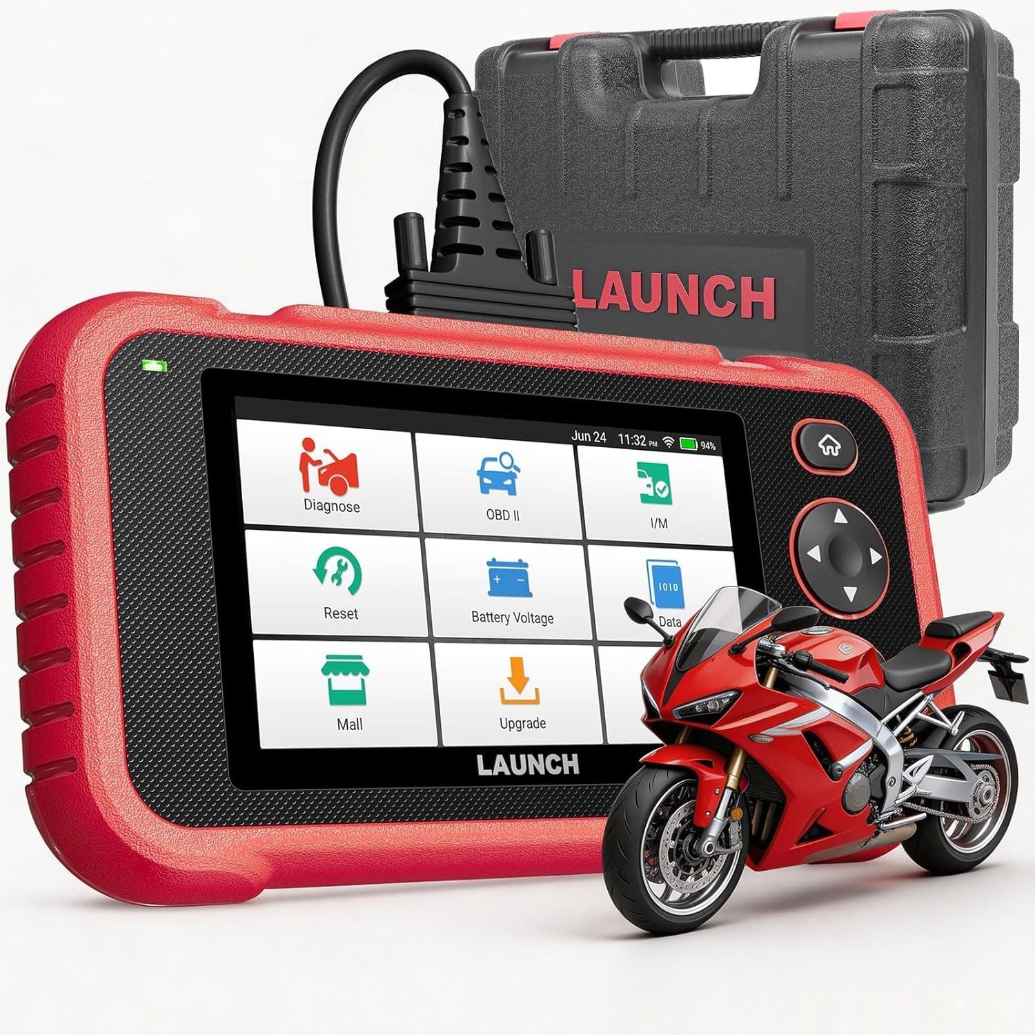 LAUNCH CRP129MT Pro Motorcycle Scanner Tool for Honda Yamaha Polaris Suzuki BMW