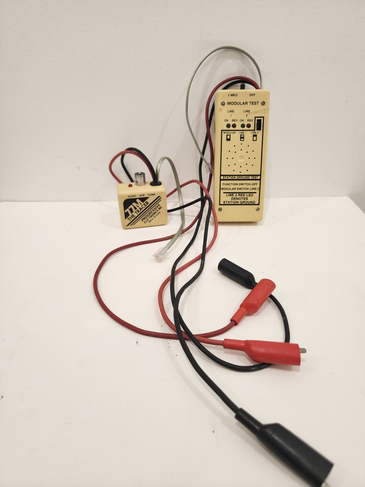 Vintage Progressive Electronics Modular Test Signal Tone + 77M The Tracker