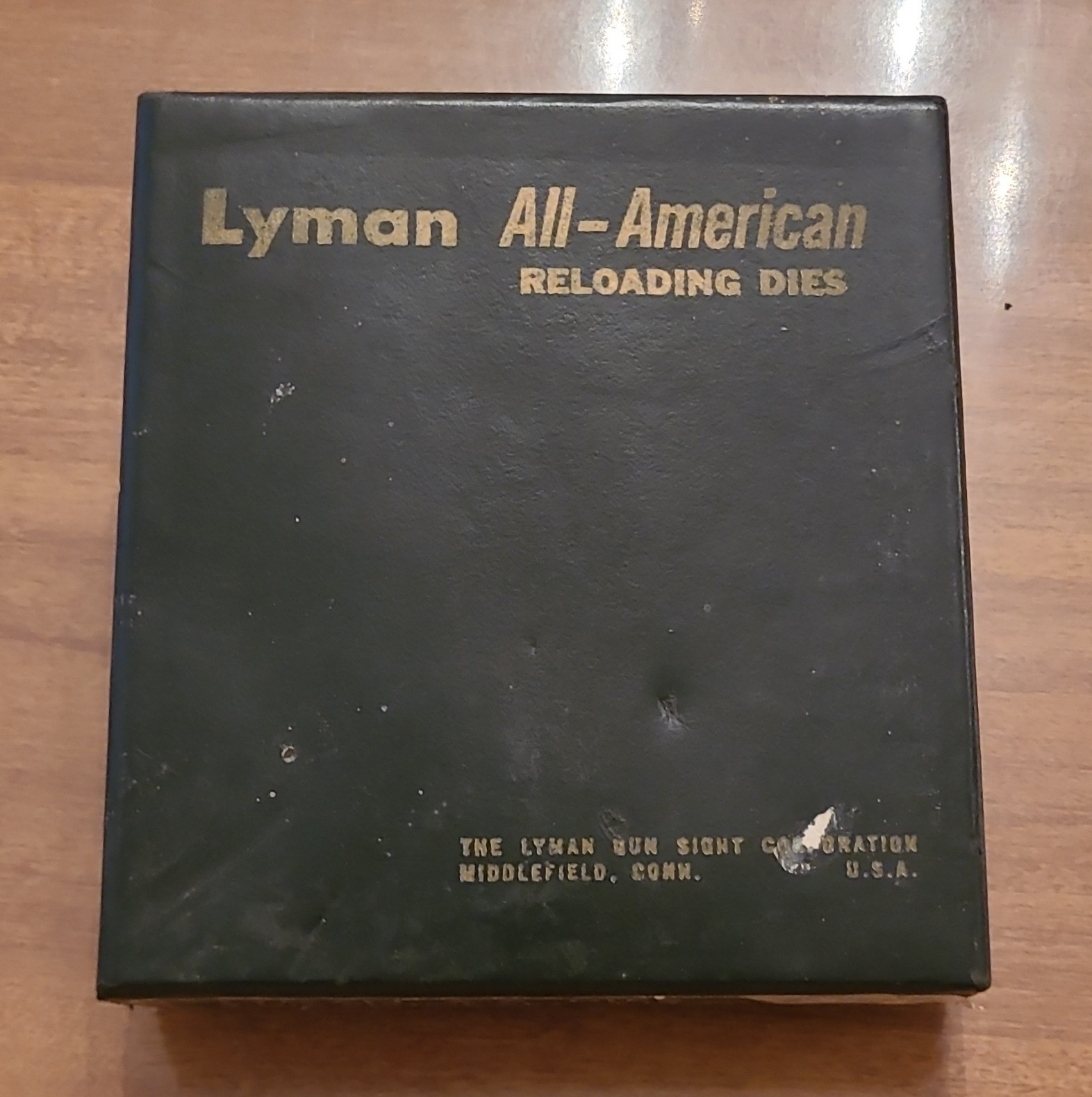 Lyman All-American Reloading Dies .45 Colt Handgun 3-Die Set w/ Box