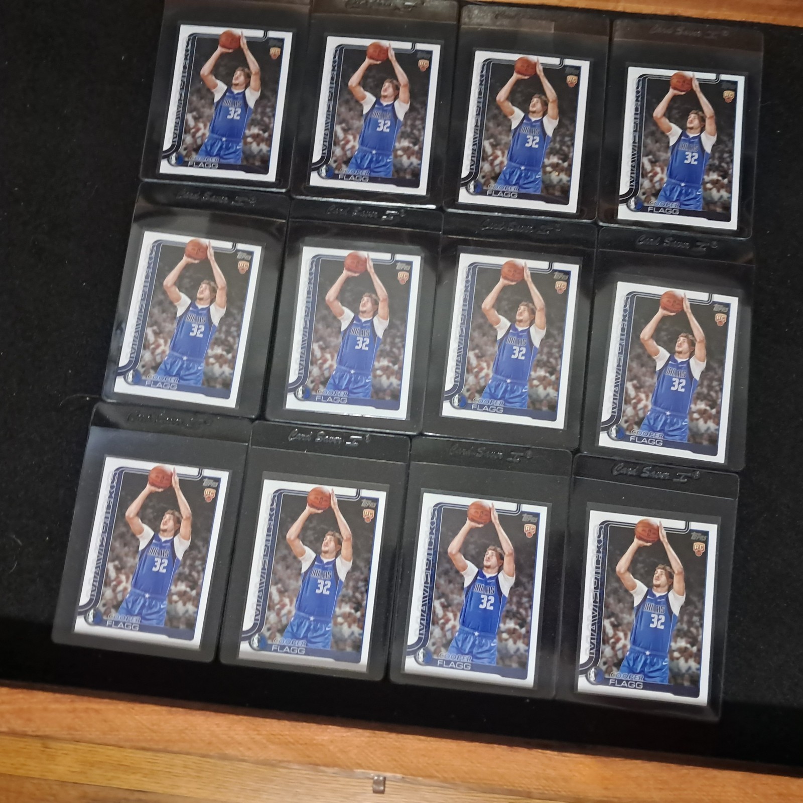Cooper Flagg 2025-26 Topps Flagship Basketball RC Rookie Card #201 - Lot of 12