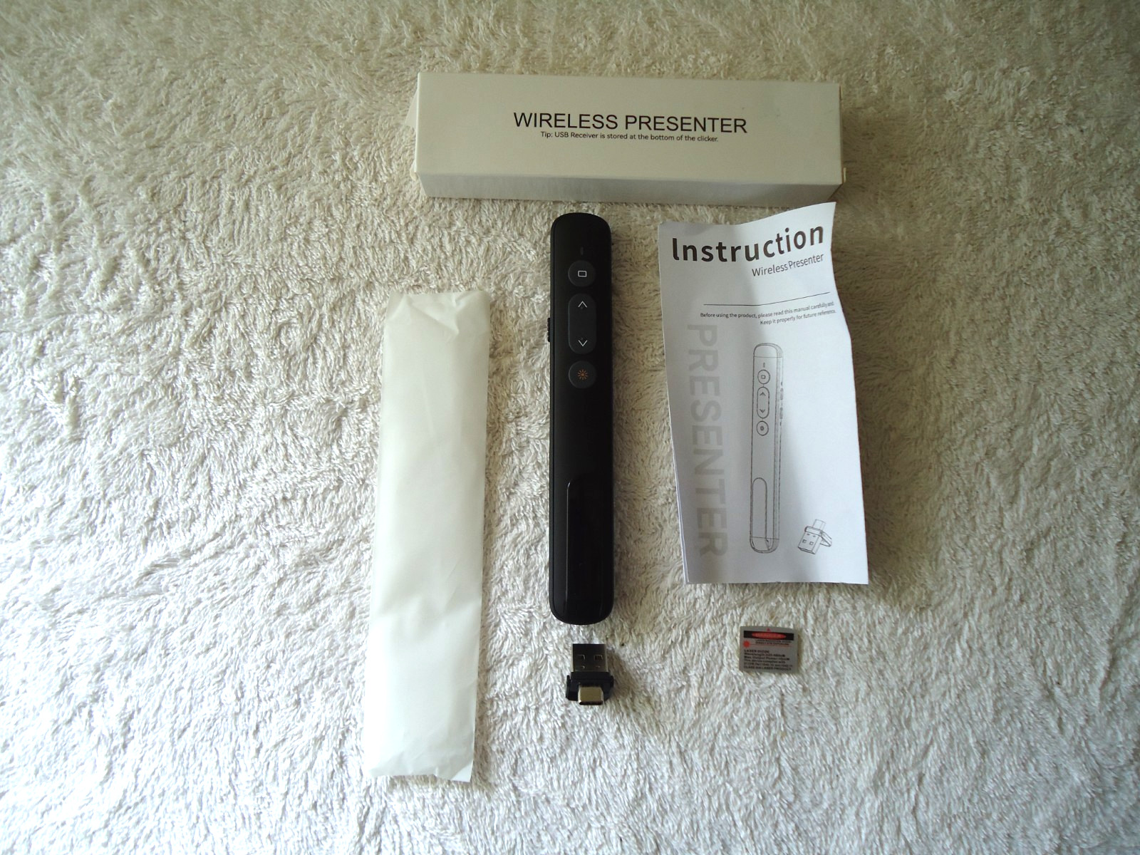 Open Box Wireless Presentation Presenter Clicker " Great item "