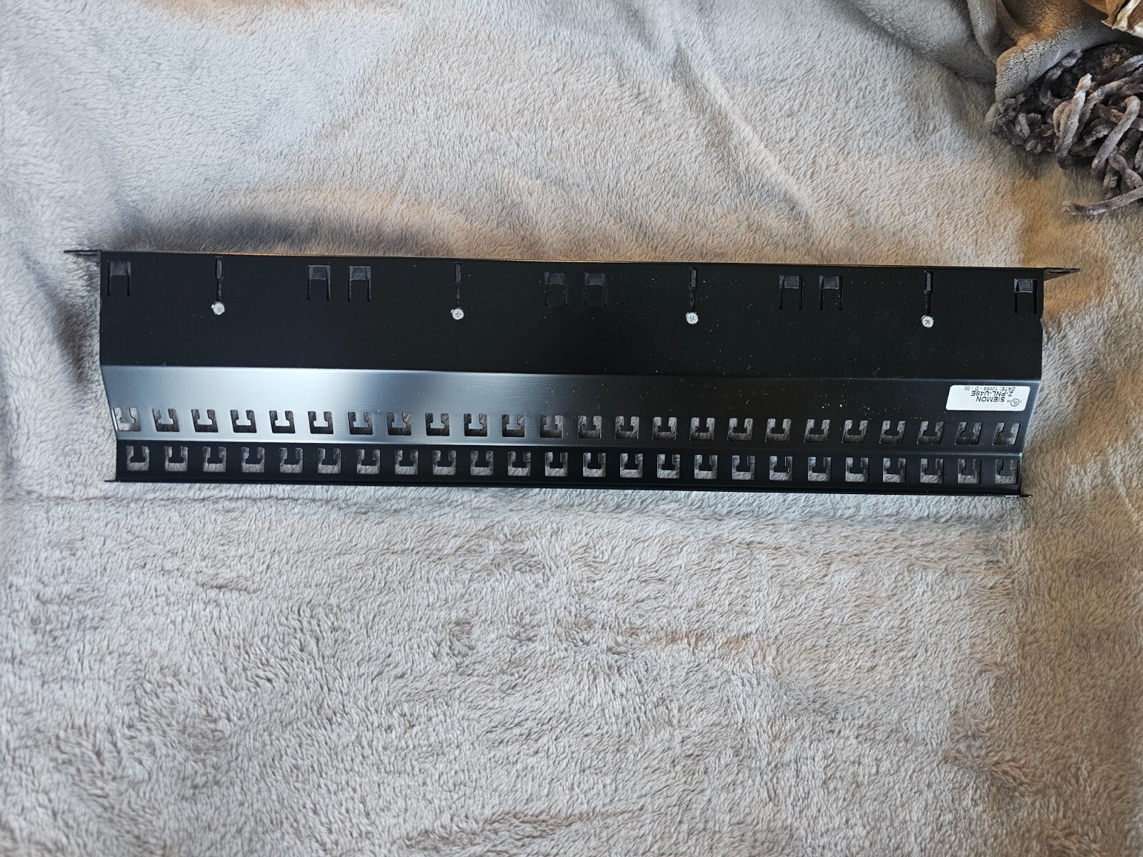 SIEMON Z PNL U48E Z MAX SHIELDED EMPTY PATCH PANEL 48 PORT