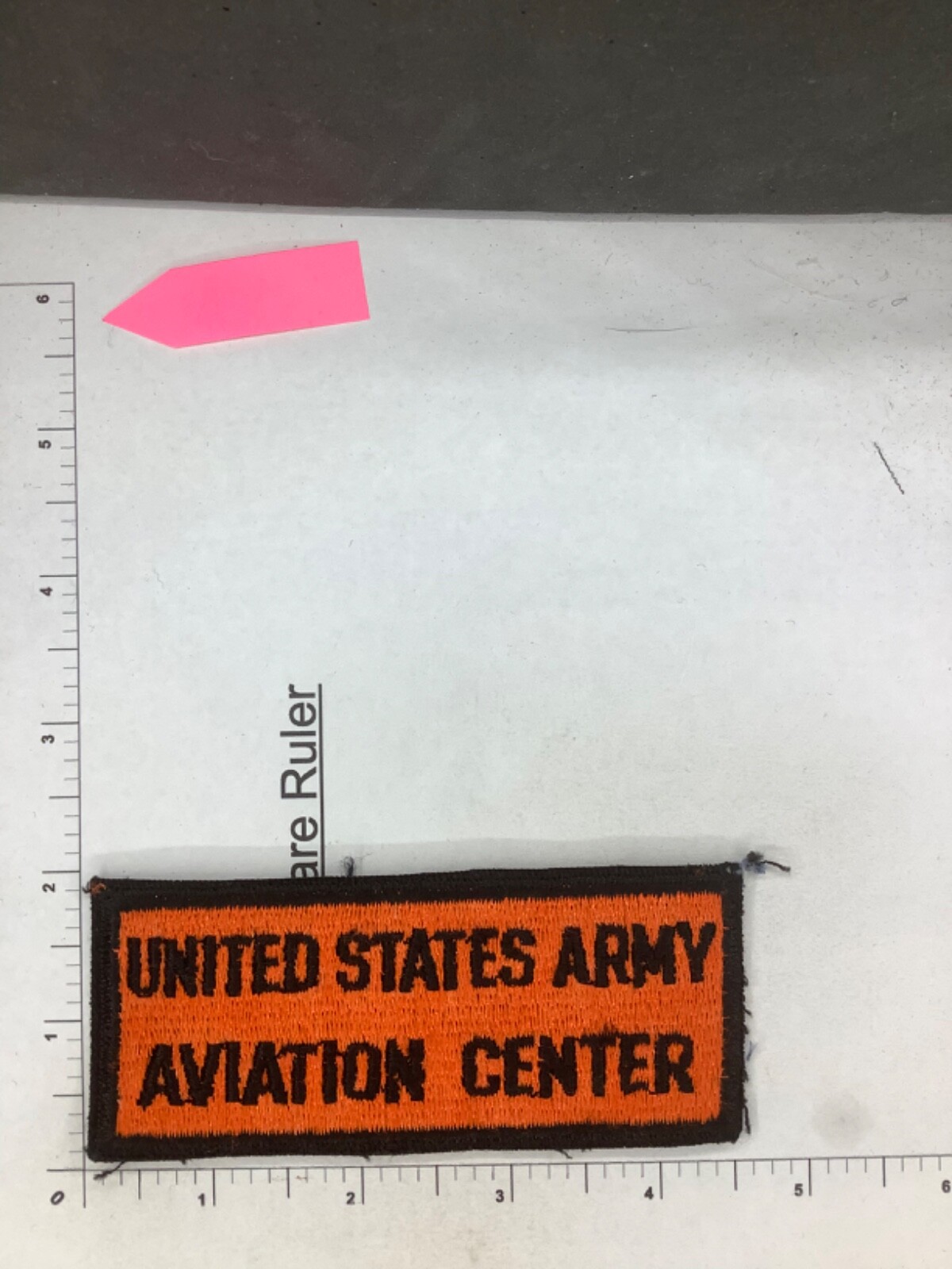 VINTAGE US ARMY AVIATION CENTER PATCH
