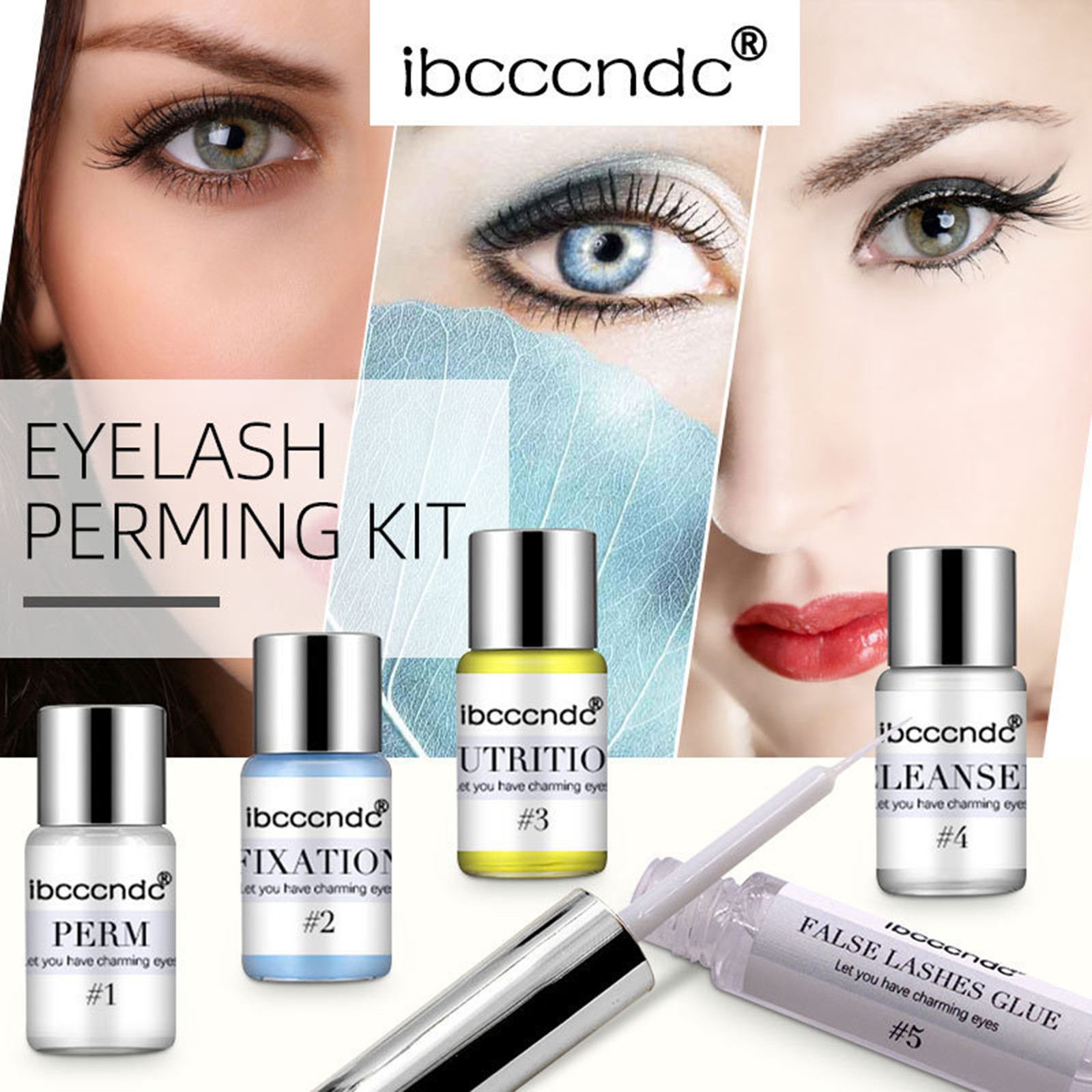 Eyelash Perm Set Innovative Curling Solution For Eyes Easy To Use