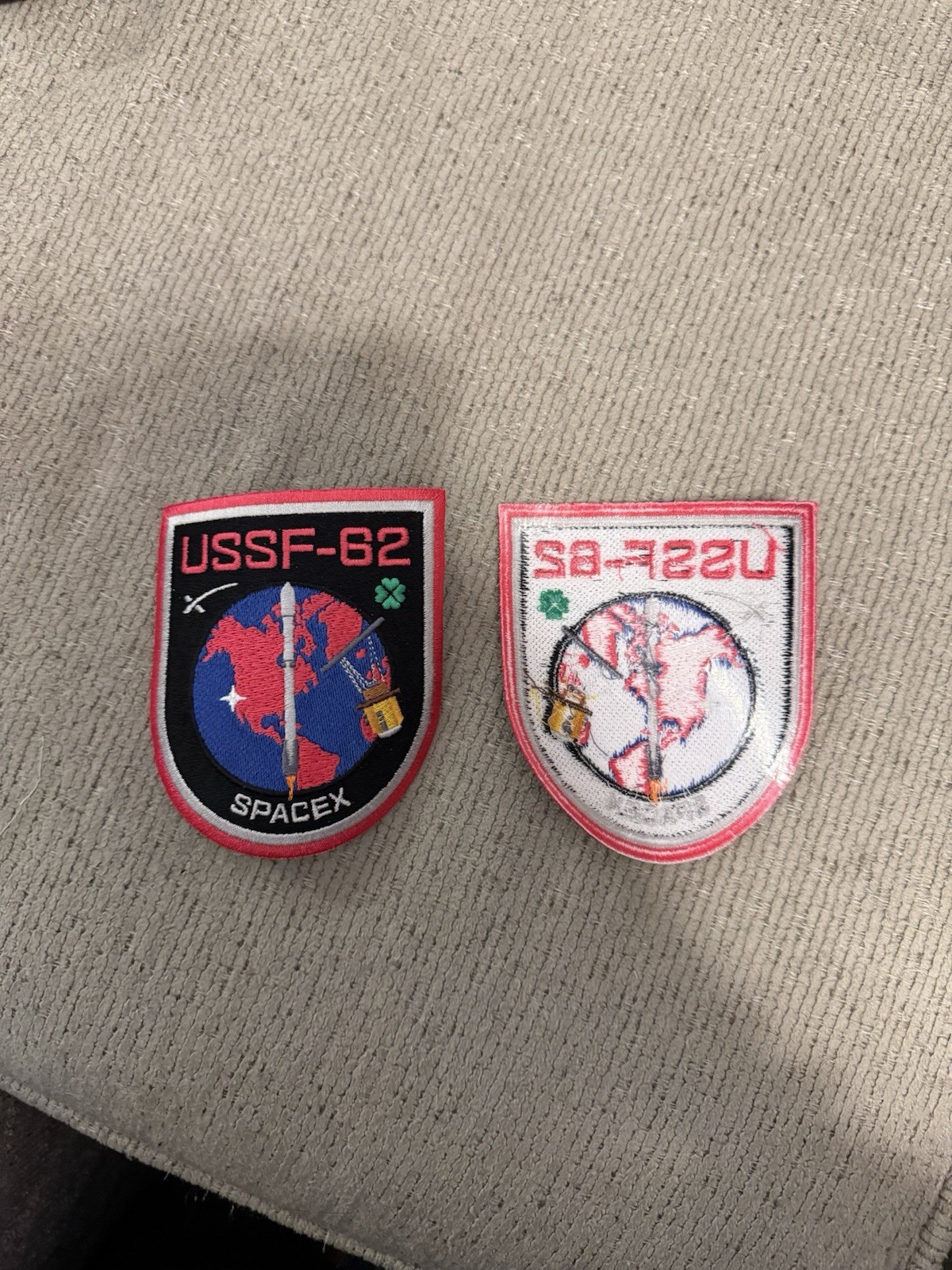 Authentic Employee Only SpaceX Mission Patch USSF-62