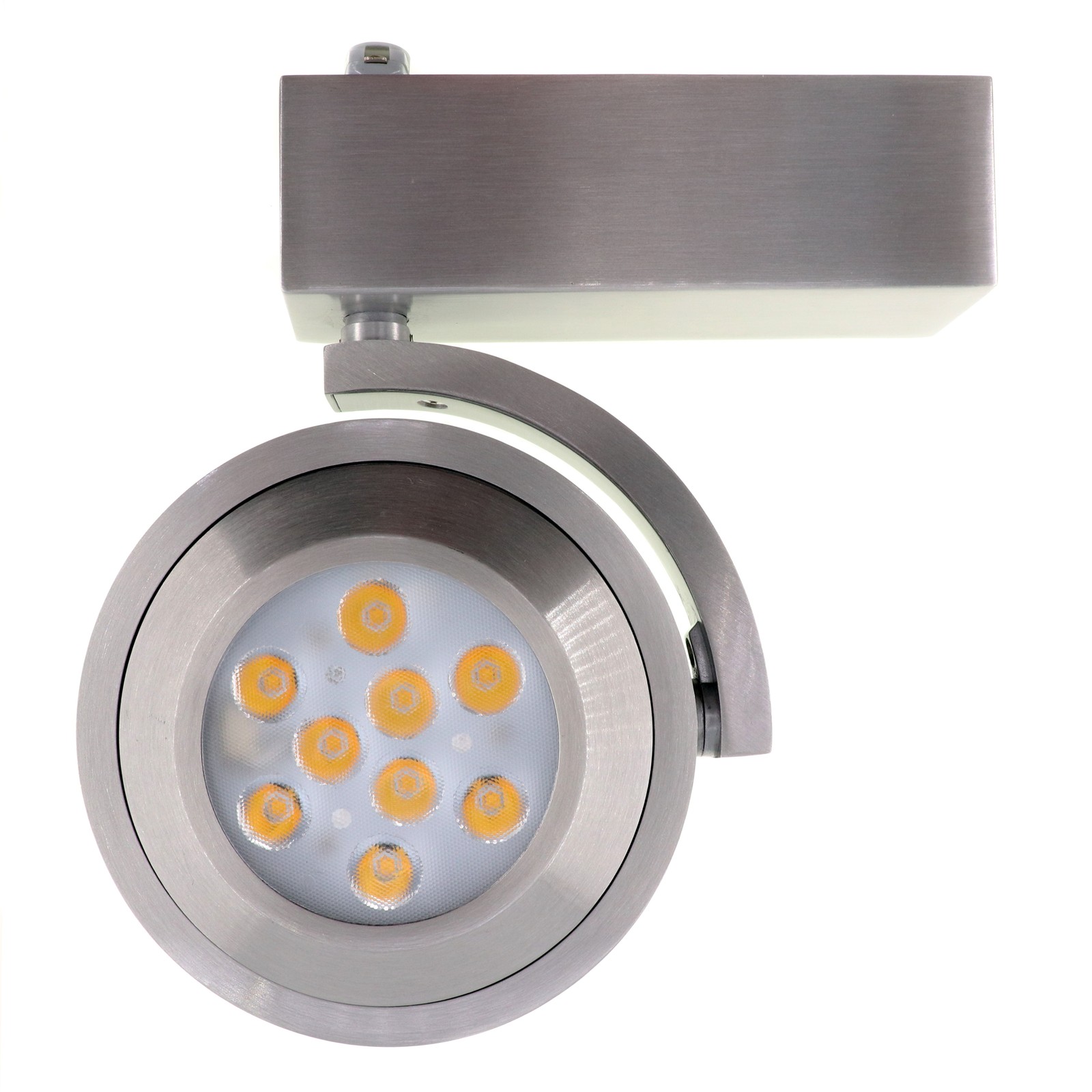 HALO L806NF8030AH LED TRACK LIGHT, 22° NARROW FLOOD, 3000K, ALUMINUM